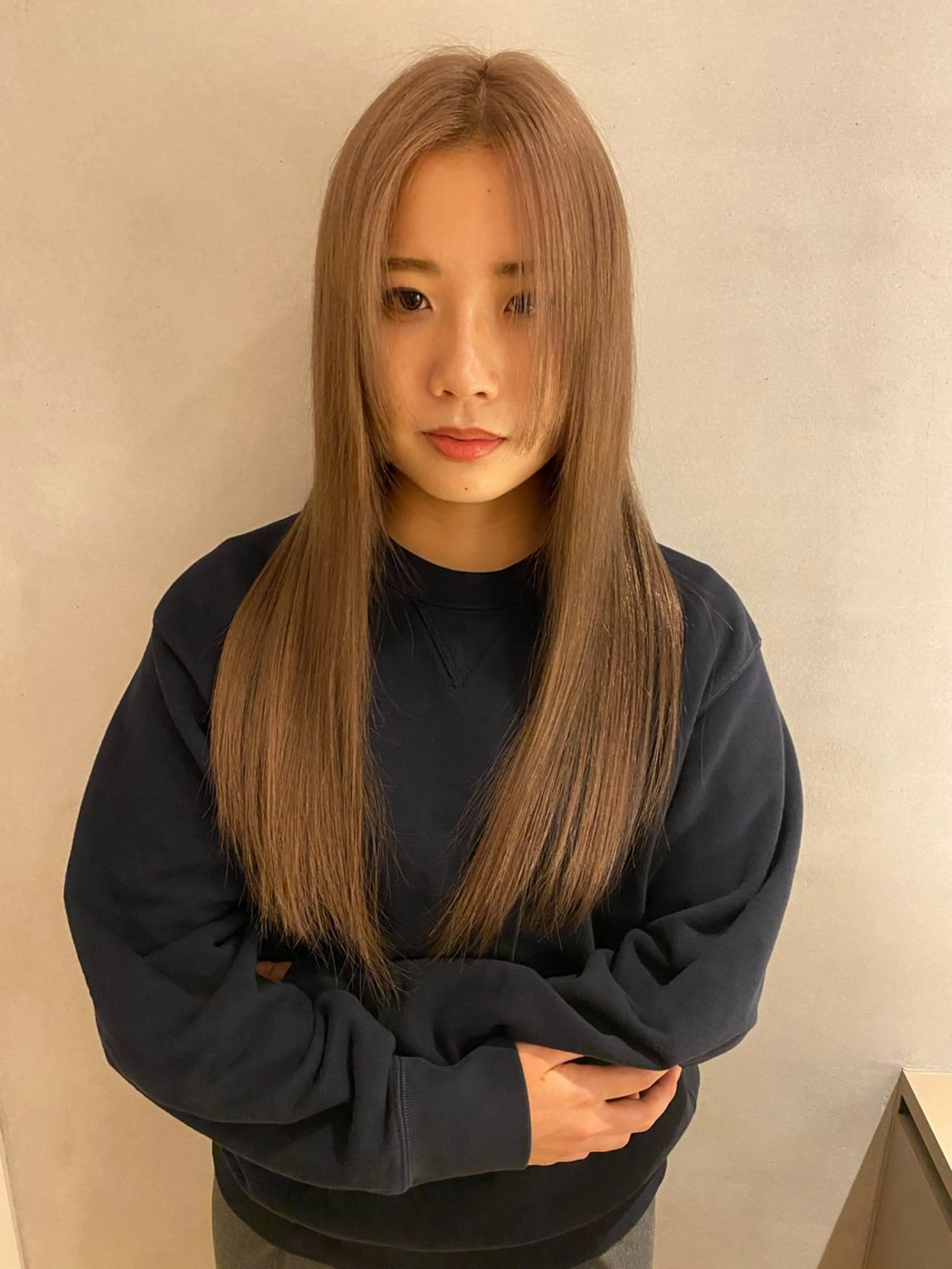 ロング カラー ヘアカラー cope'u みゆのヘアスタイル