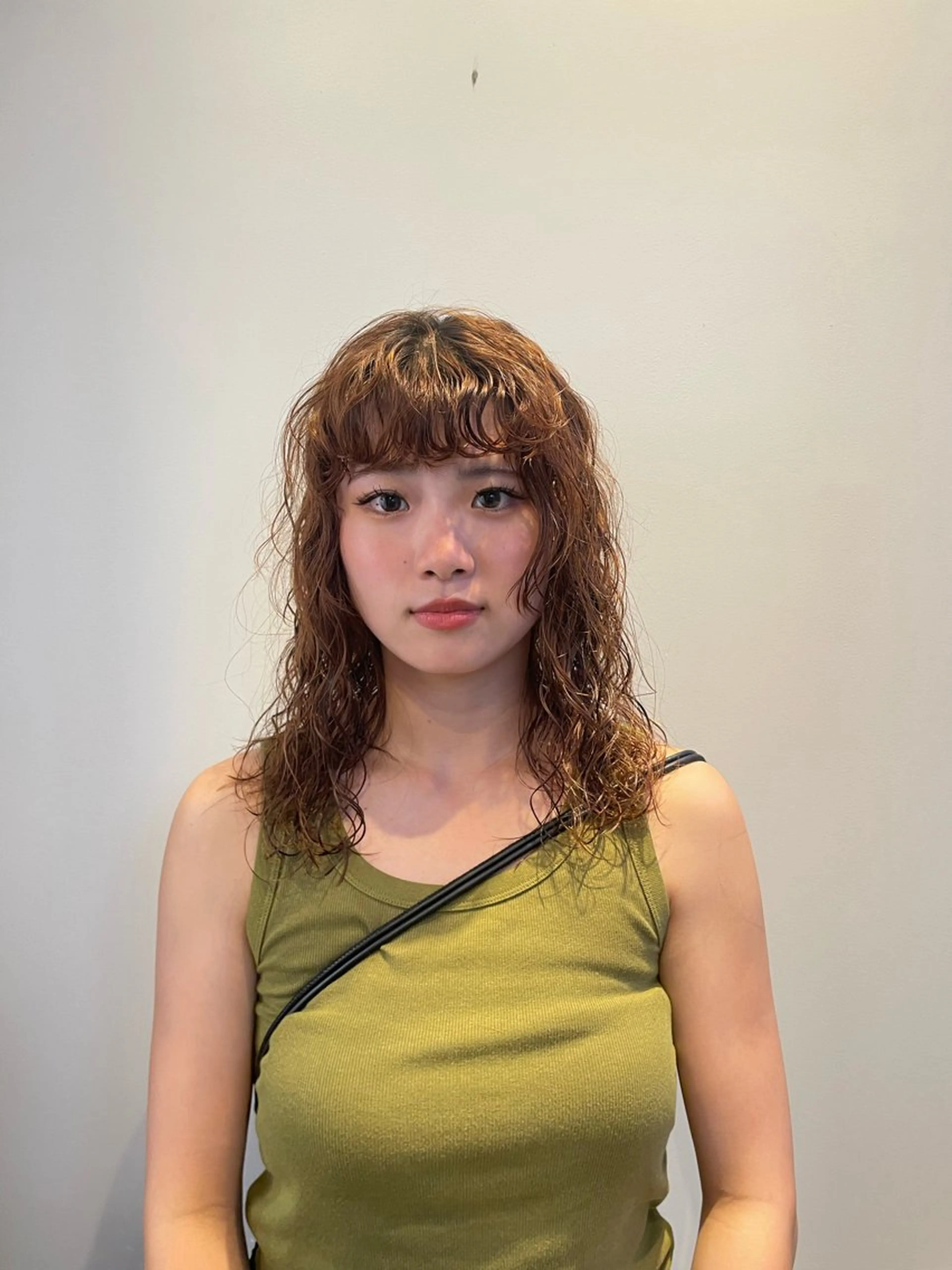 ロング パーマ カット ヘアカラー パーマ トリートメント Toiro 横浜所属・🎀レイヤー/パーマ カラー/ai🎀のヘアスタイル