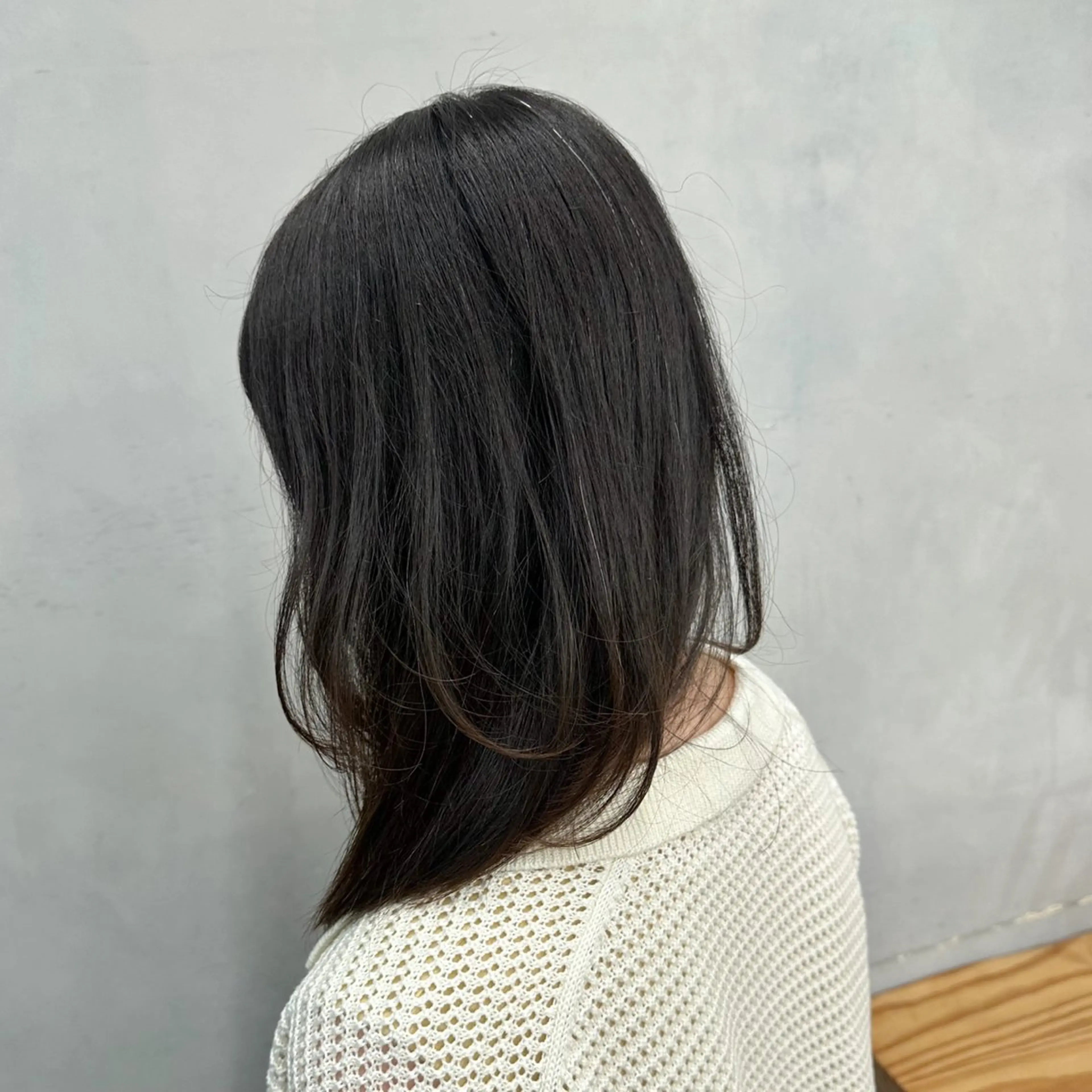 ミディアム レイヤーカット 🫧もも🫧 ／メンズ〜レディースのヘアスタイル