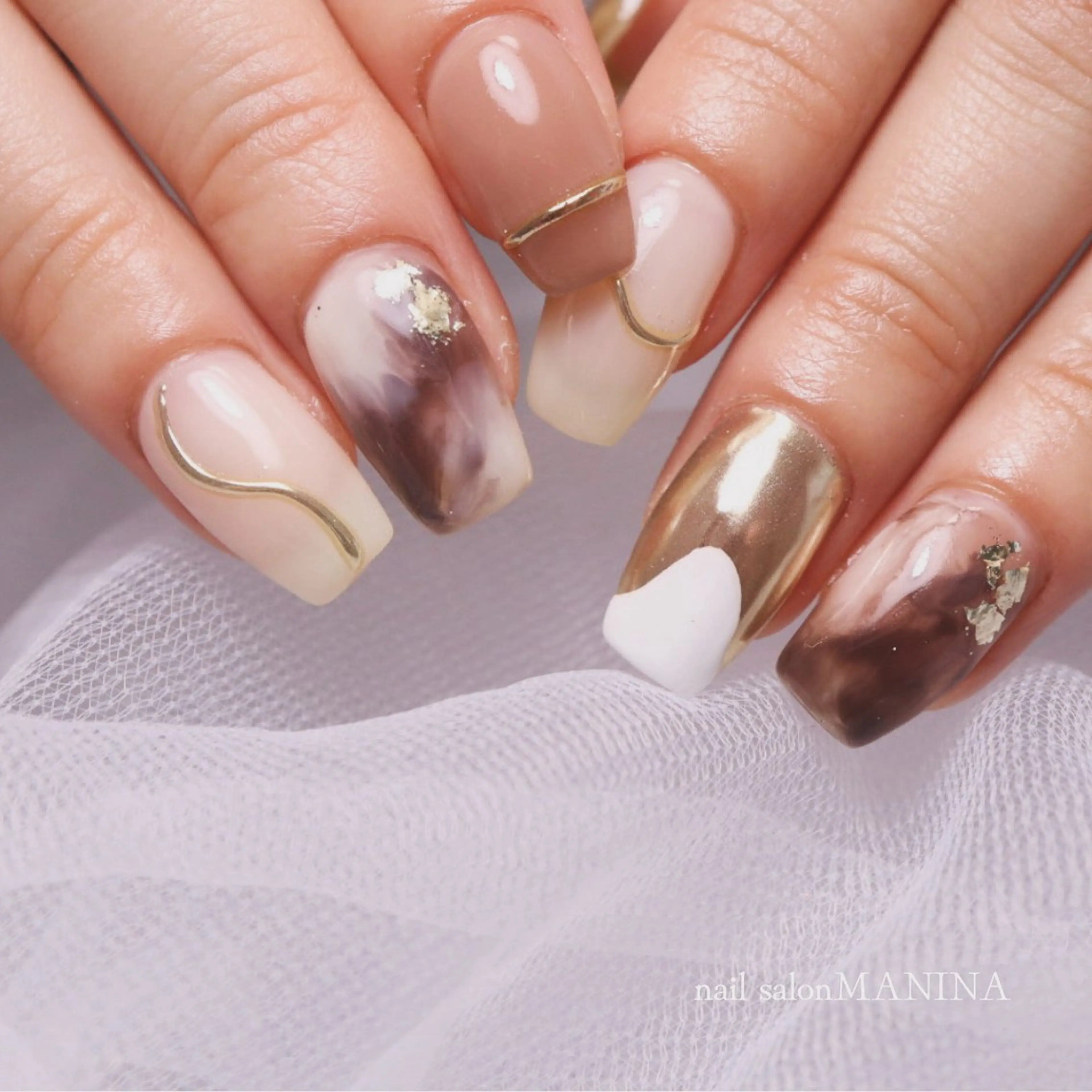 ネイル nailsalon MANINA齋藤愛美のネイルデザイン