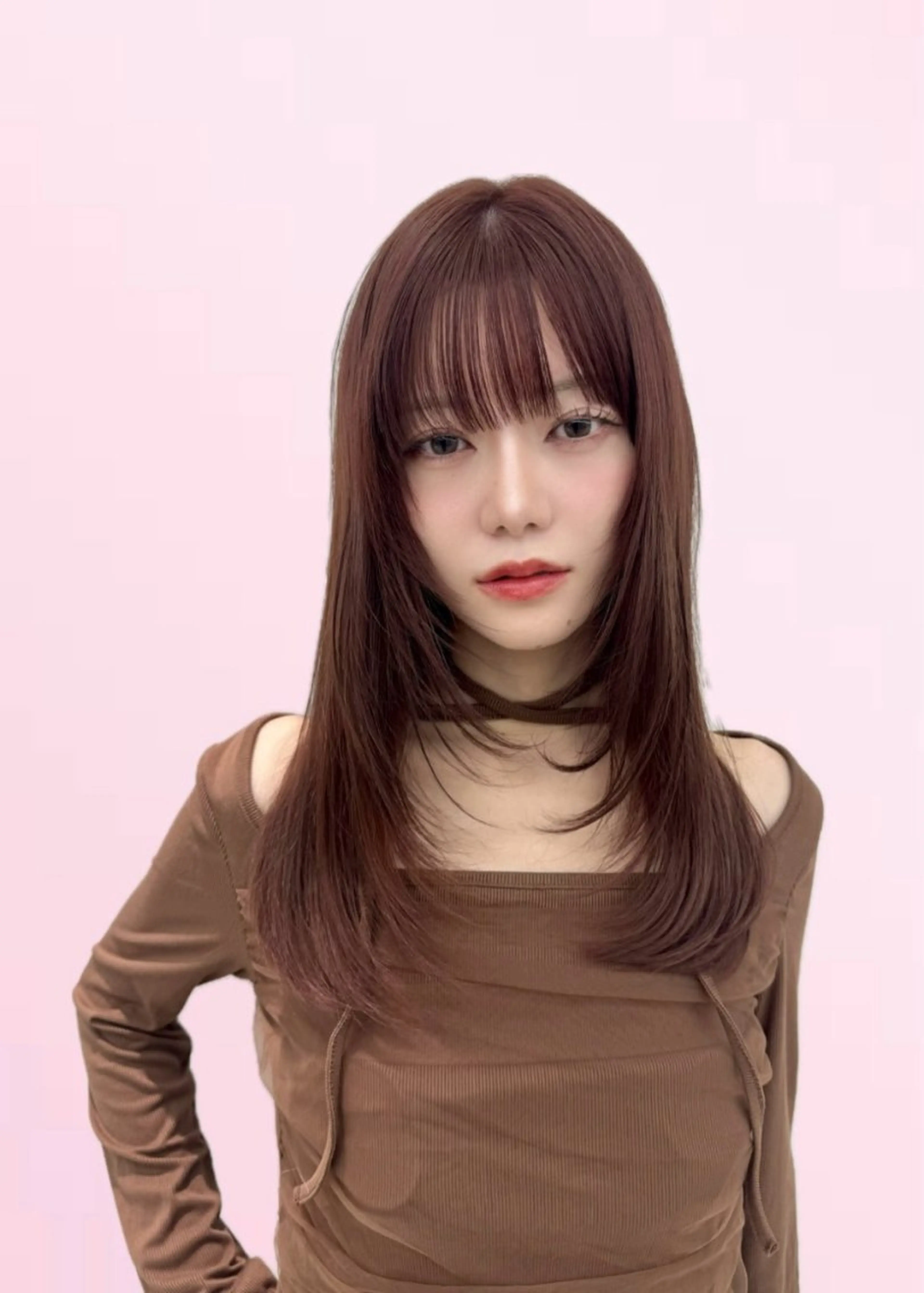 ロング カラー ヘアカラー 🩷🌸増子美沙希 /暖色/髪質改善のヘアスタイル