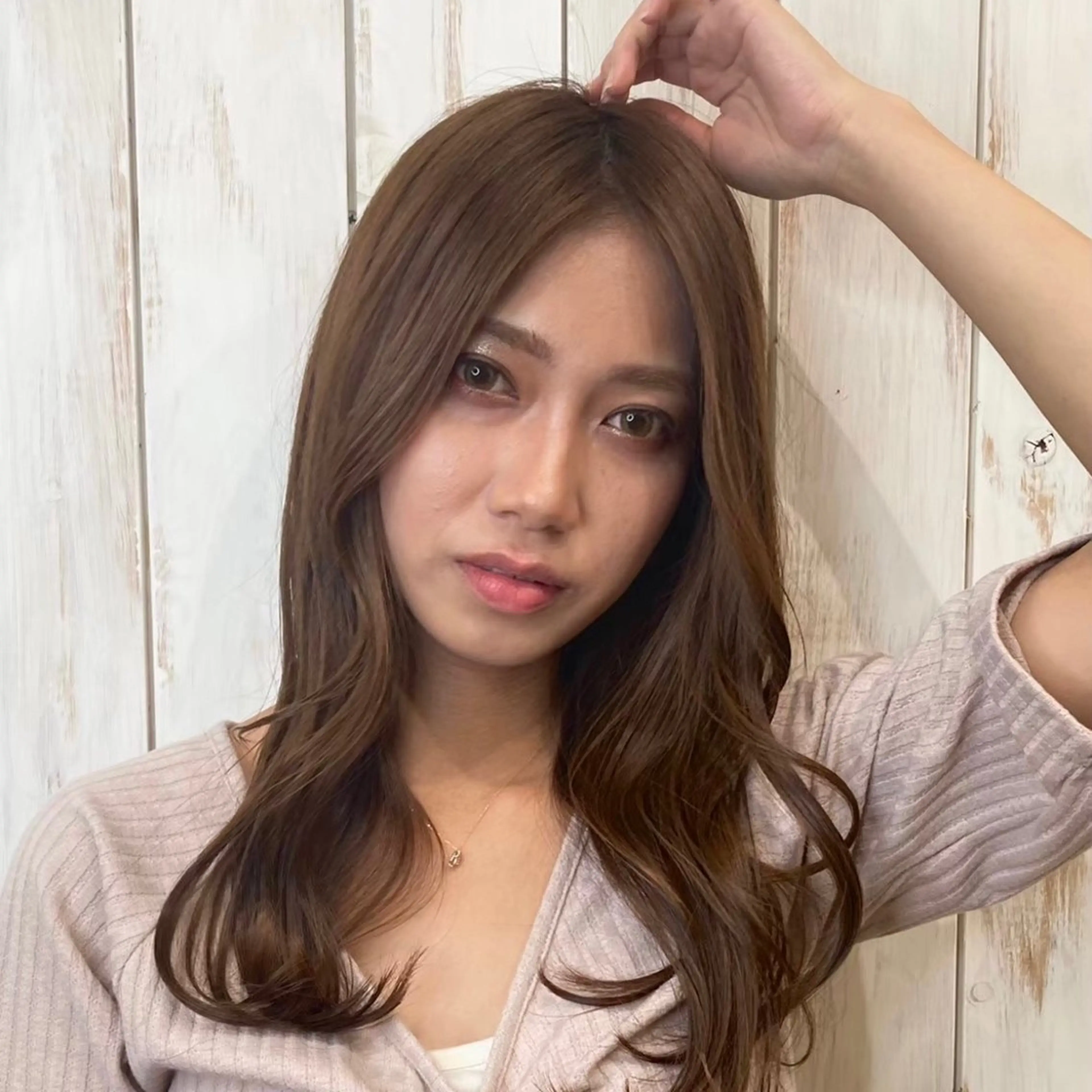 ロング ヘアアレンジ 青田 明日海のヘアスタイル