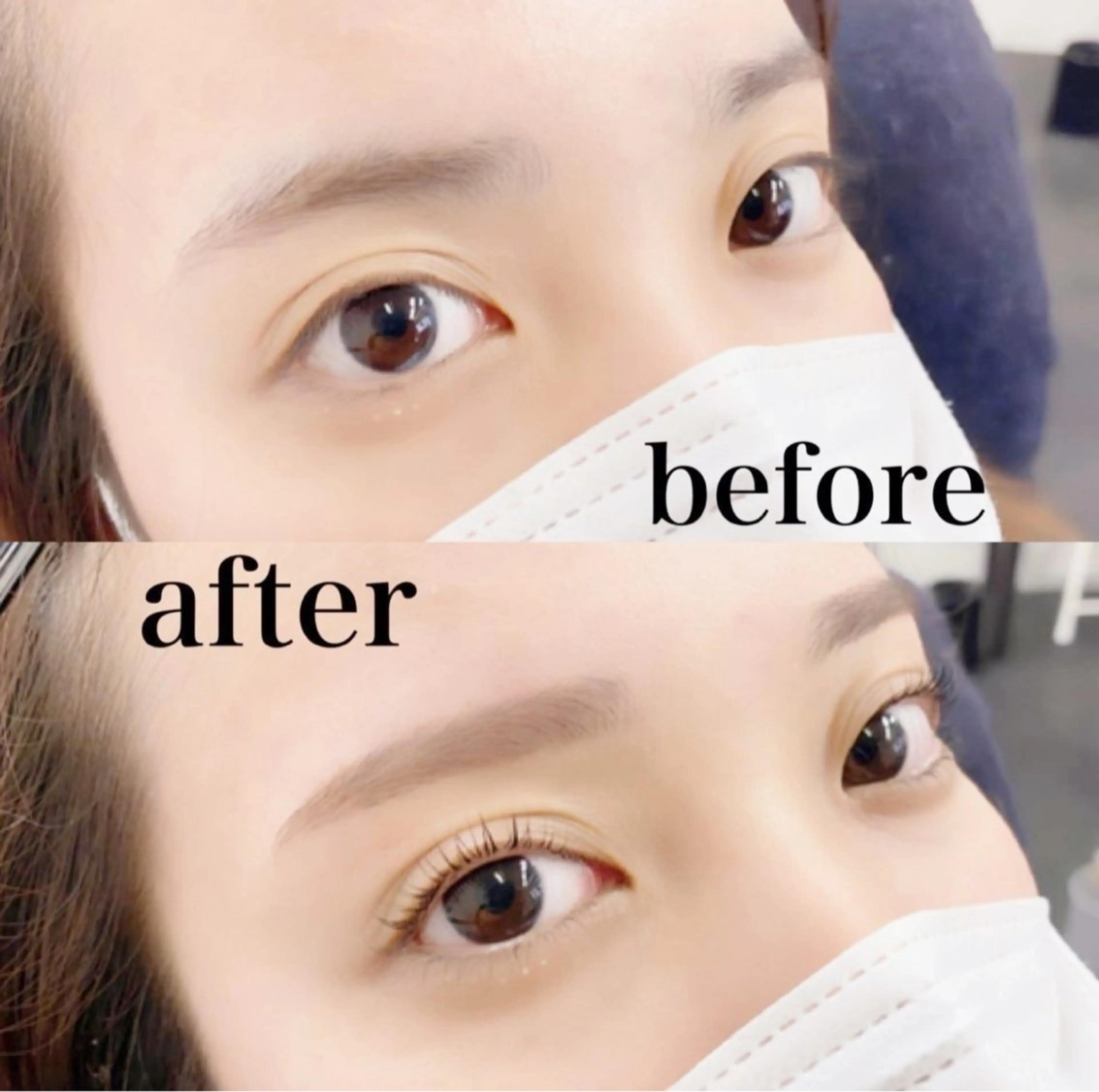 【垢抜けUP🎀】まつげパーマ(上)＋アイブロウWAX🤍マツパ/WAX/浦和の写真