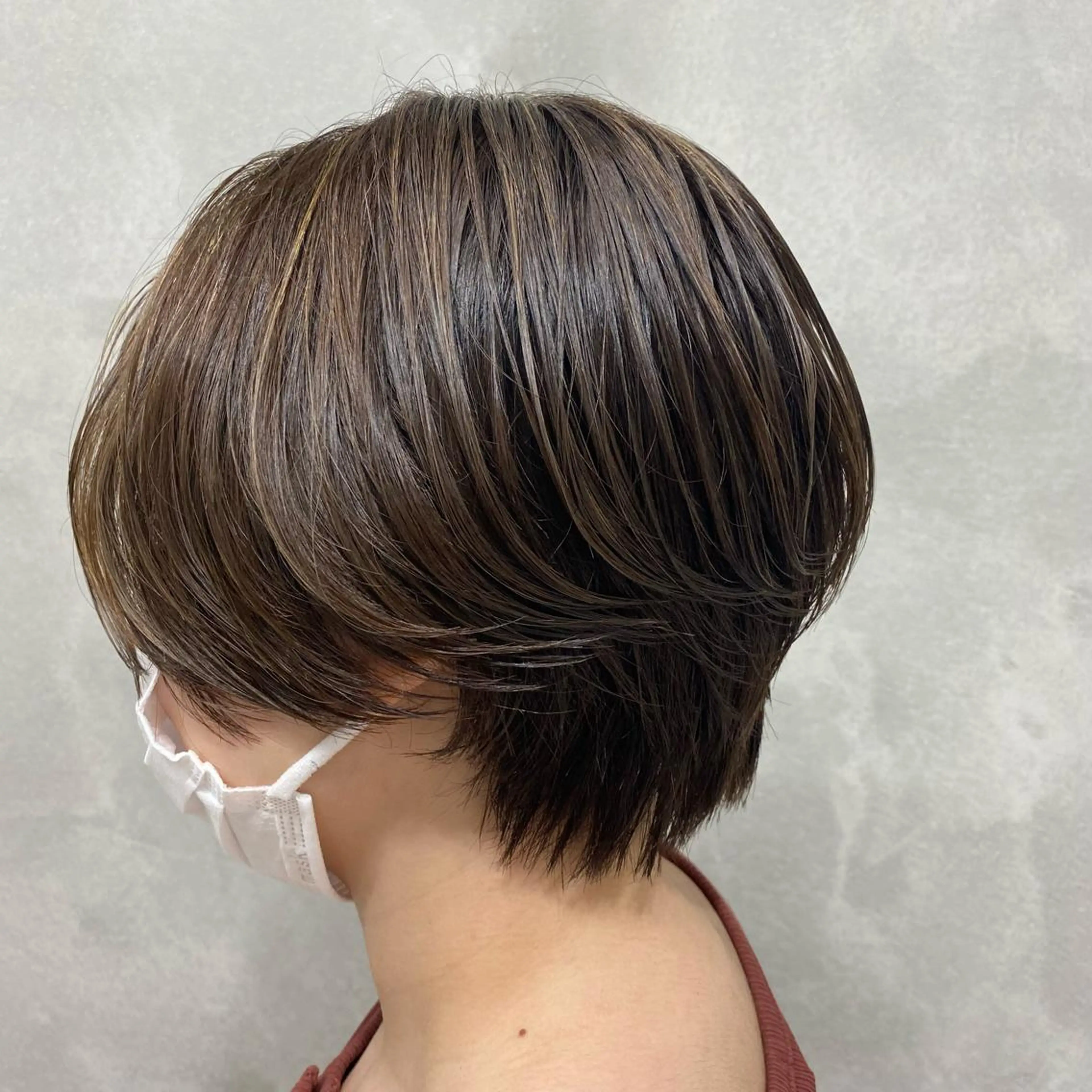 ショート ハンサムショート ショートヘア 村山 豪歩のヘアスタイル