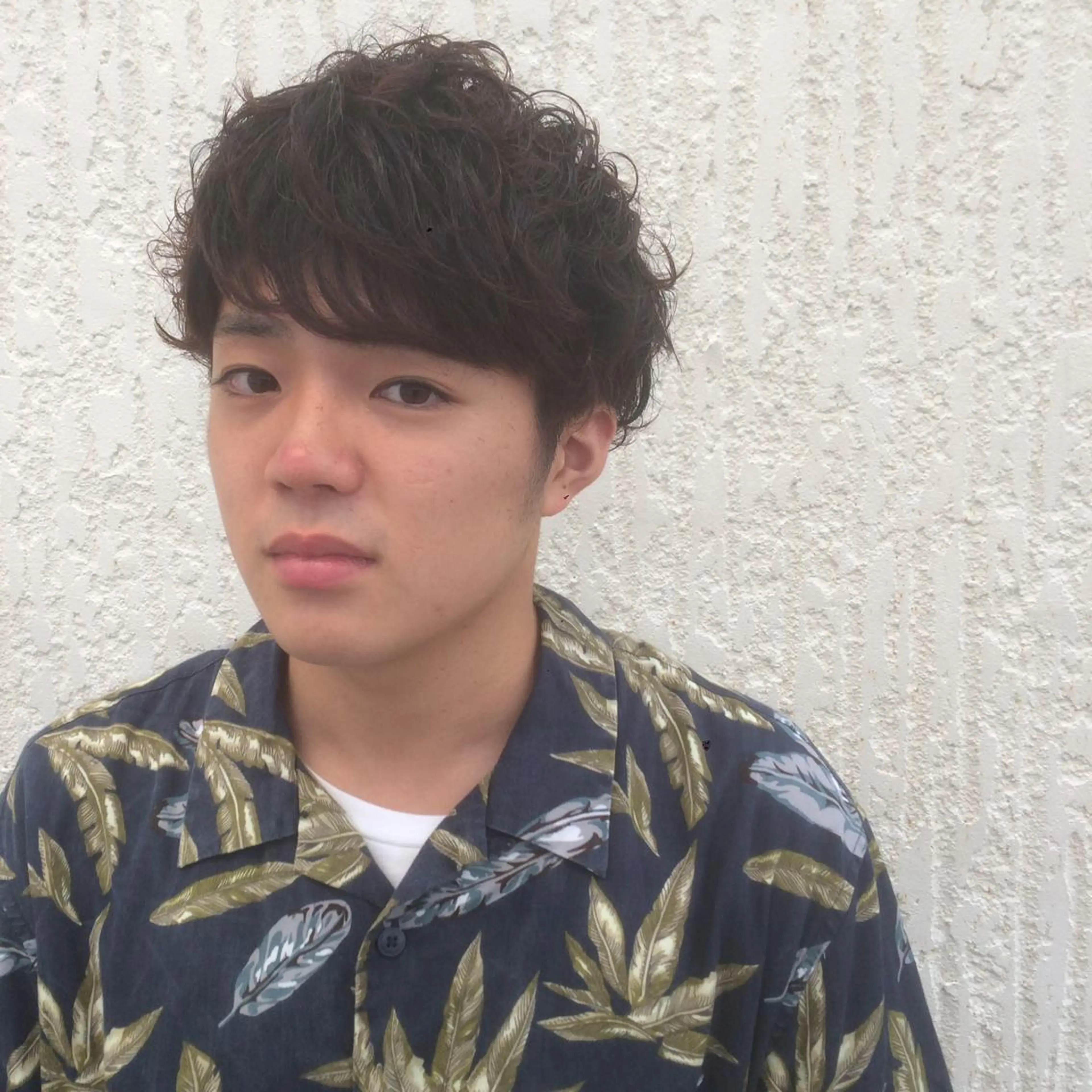 ショート メンズ メンズパーマ くせ毛 カット DEUCE　ヤマミヤ ヒロキ🌿のヘアスタイル