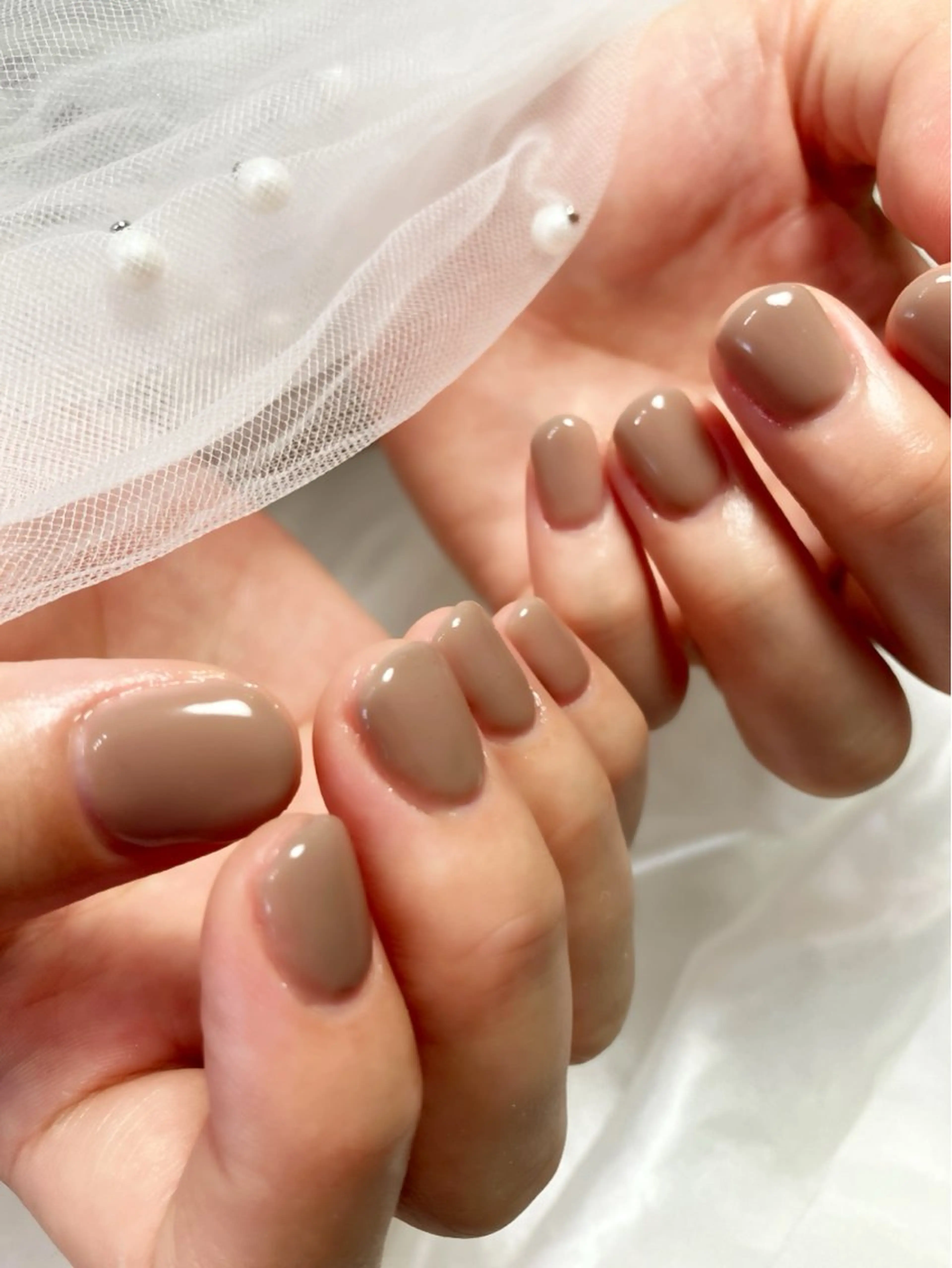 ネイル ワンカラーネイル EMILIA Ryokoのネイルデザイン