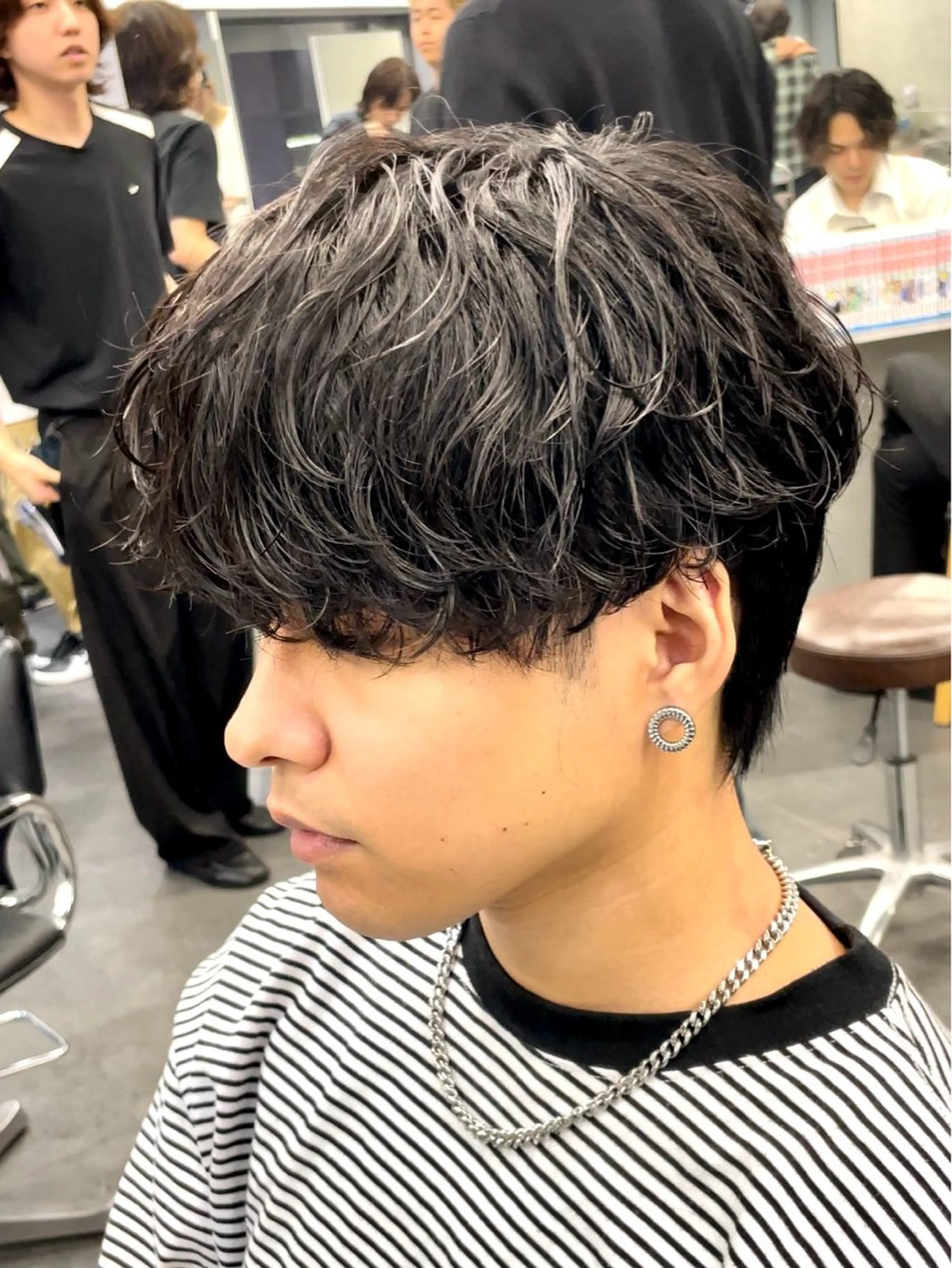 カット＋シャドウパーマの写真