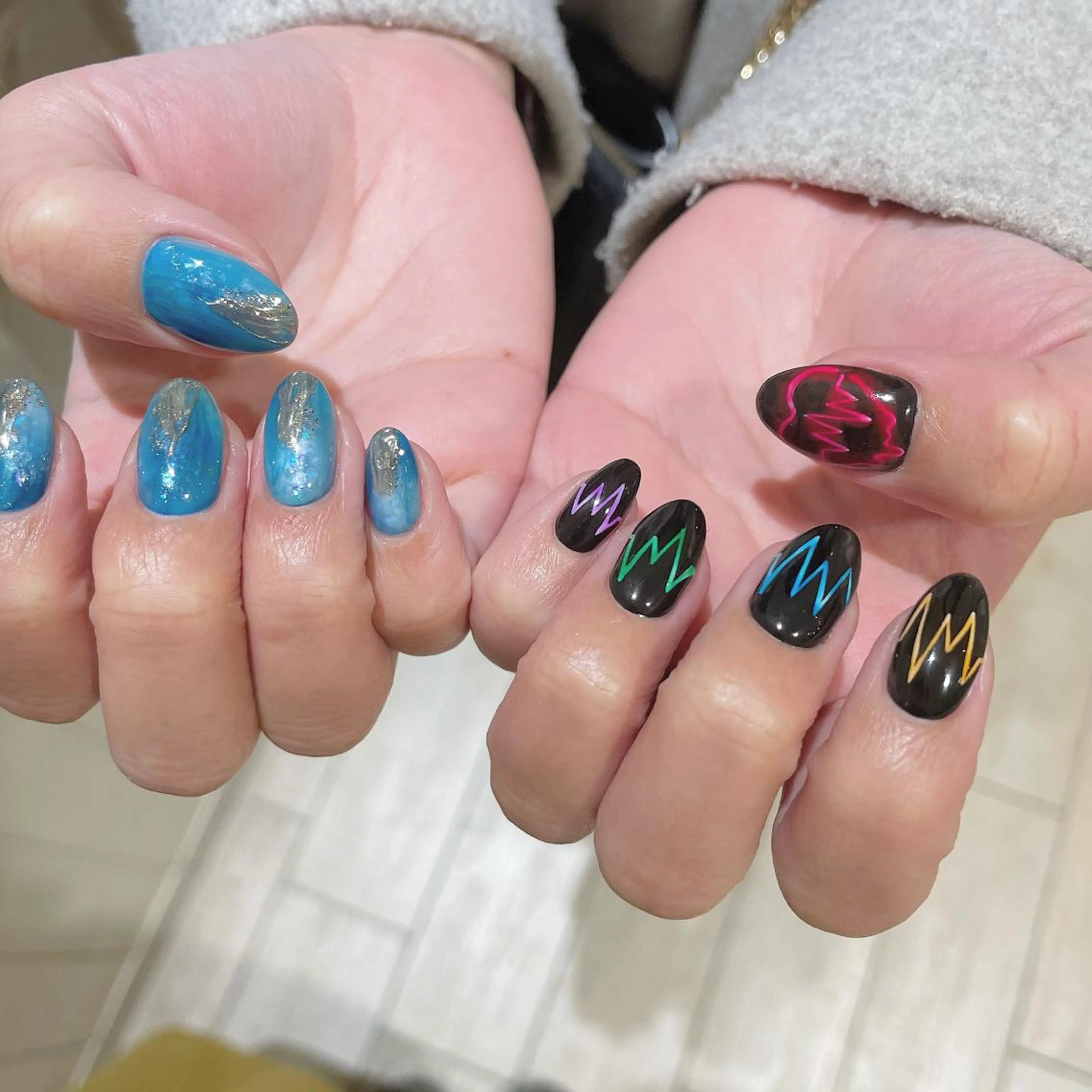 キッズ ネイル feey ⁑erinaのネイルデザイン