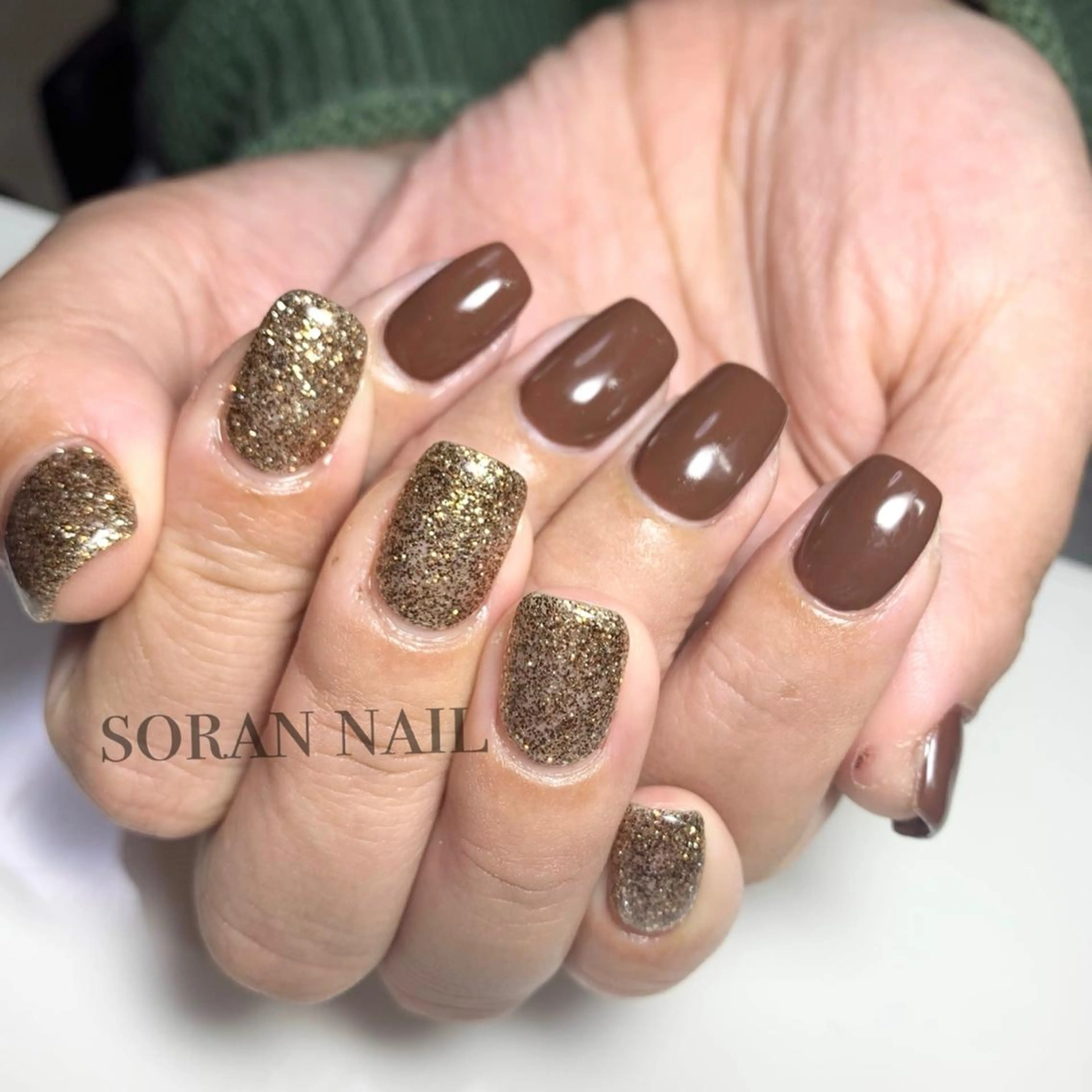ネイル ワンカラーネイル soran nailのネイルデザイン