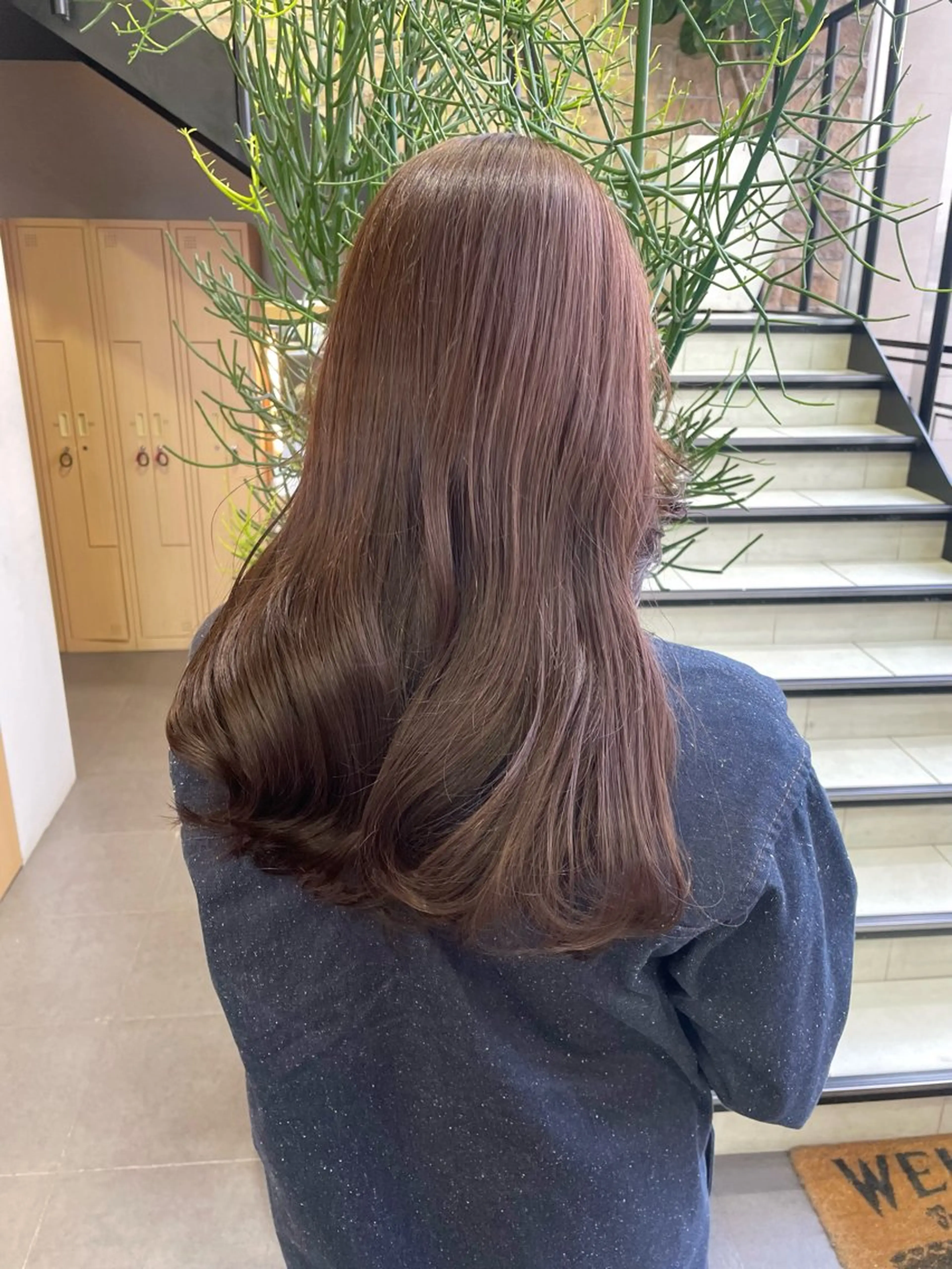 セミロング カラー ヘアカラー トリートメント ヘッドスパ ヘアセット 🫧カット/パーマ /ネイル/かりん🫧のヘアスタイル