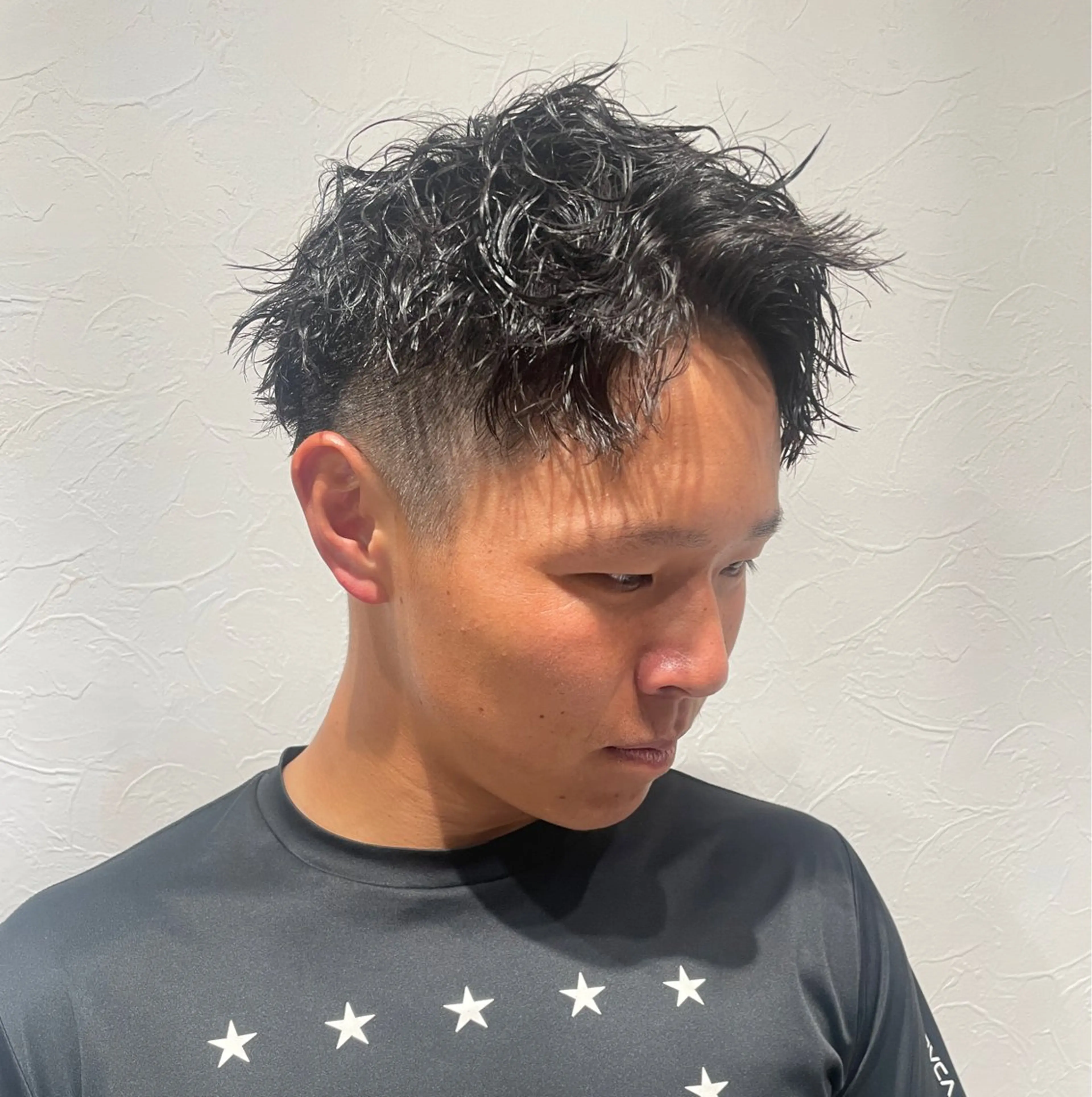 パーマ メンズ カット パーマ men's Rico ‪✂︎‬TAICHIのヘアスタイル