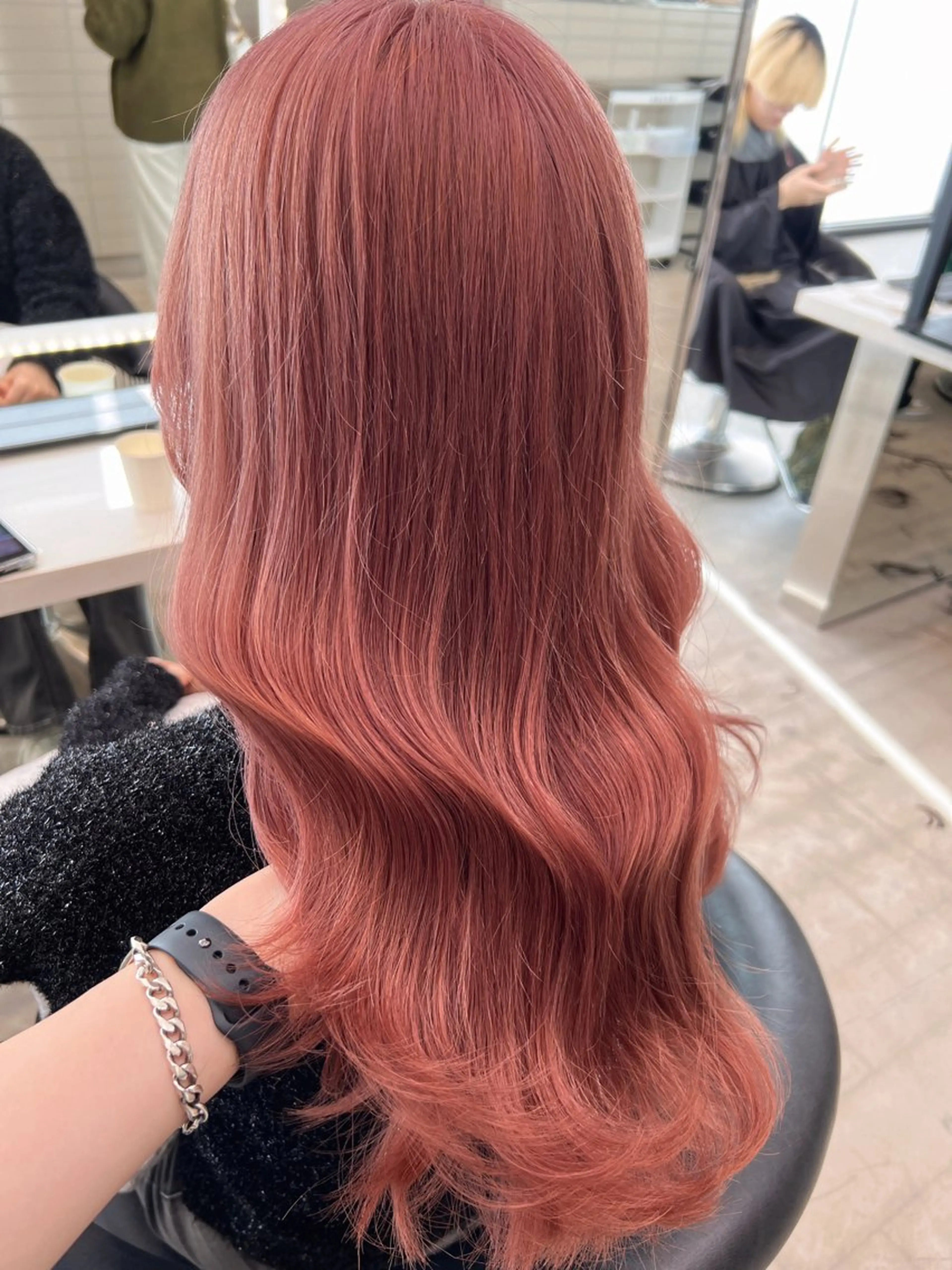 カラー ベージュカラー ブリーチ ピンクカラー ピンクベージュ ヘアカラー トリートメント 💎似合わせカラー 💎石濱俊介のヘアスタイル