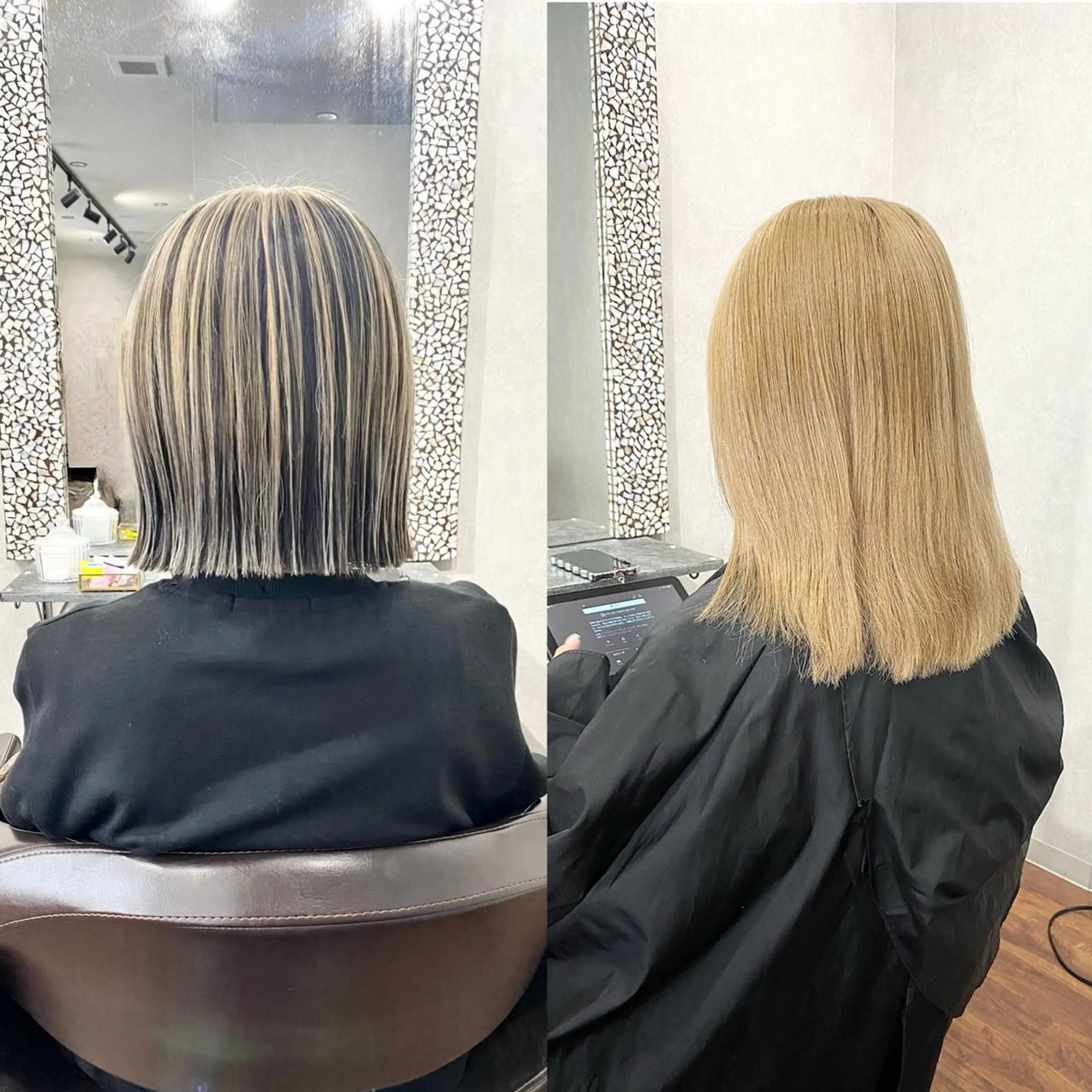 ミディアム カット ヘアカラー _White所属・ＳＨＩ ＺＵのヘアスタイル