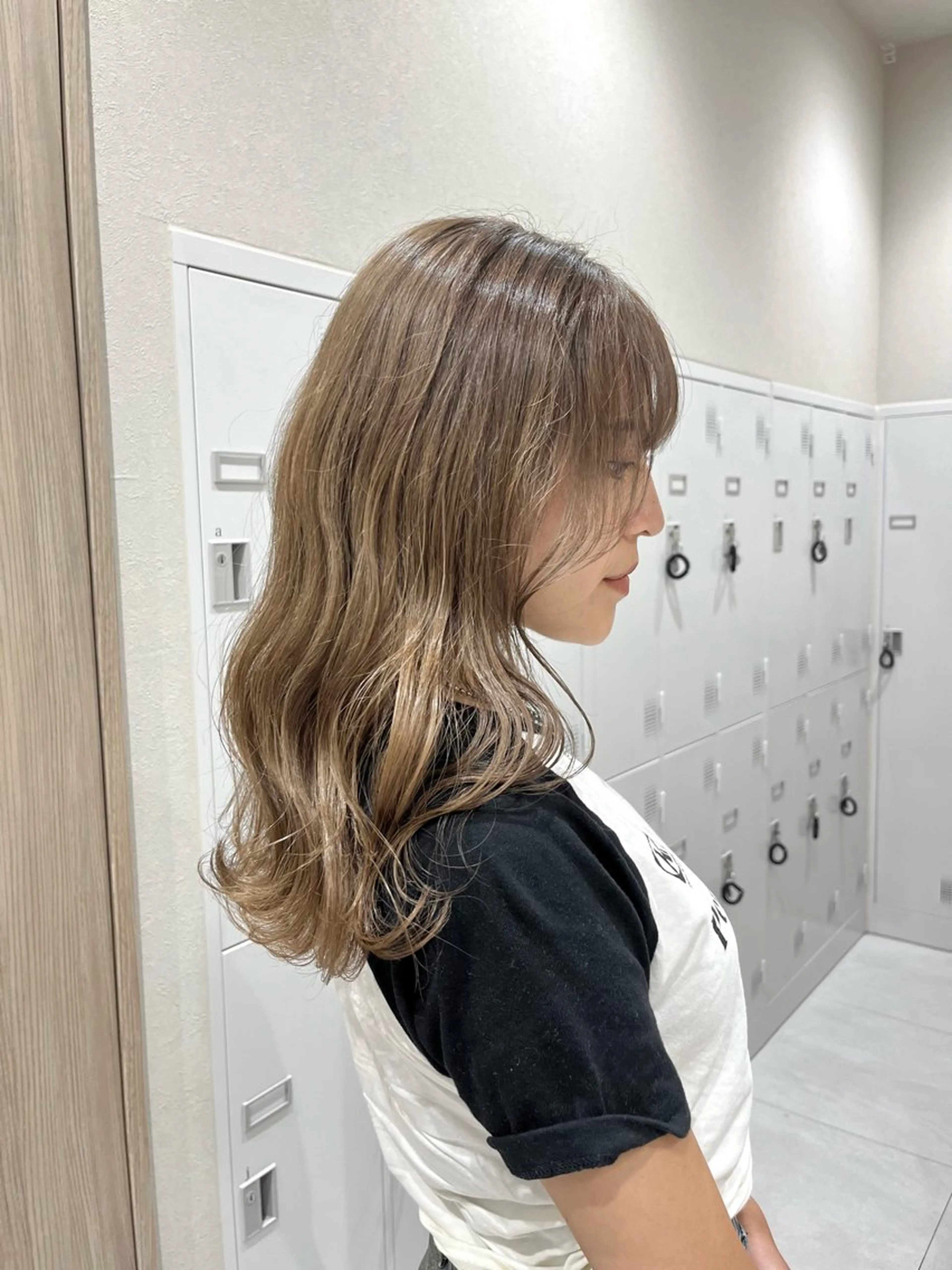 ロング カット ヘアカラー バレイヤージュ/ヘア アレンジ/shionのヘアスタイル