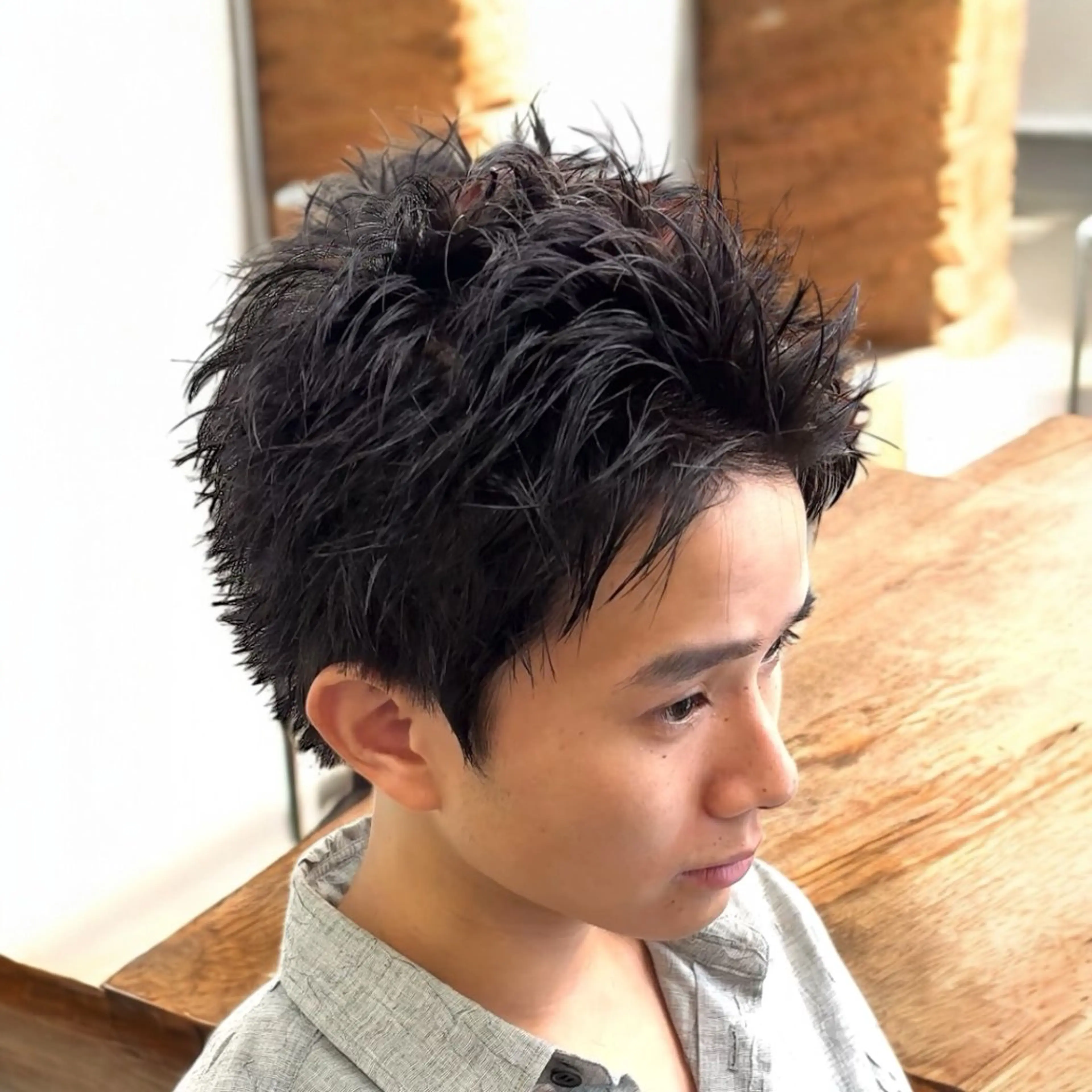 【メンズ限定】メンズカット+ピンパーマの写真