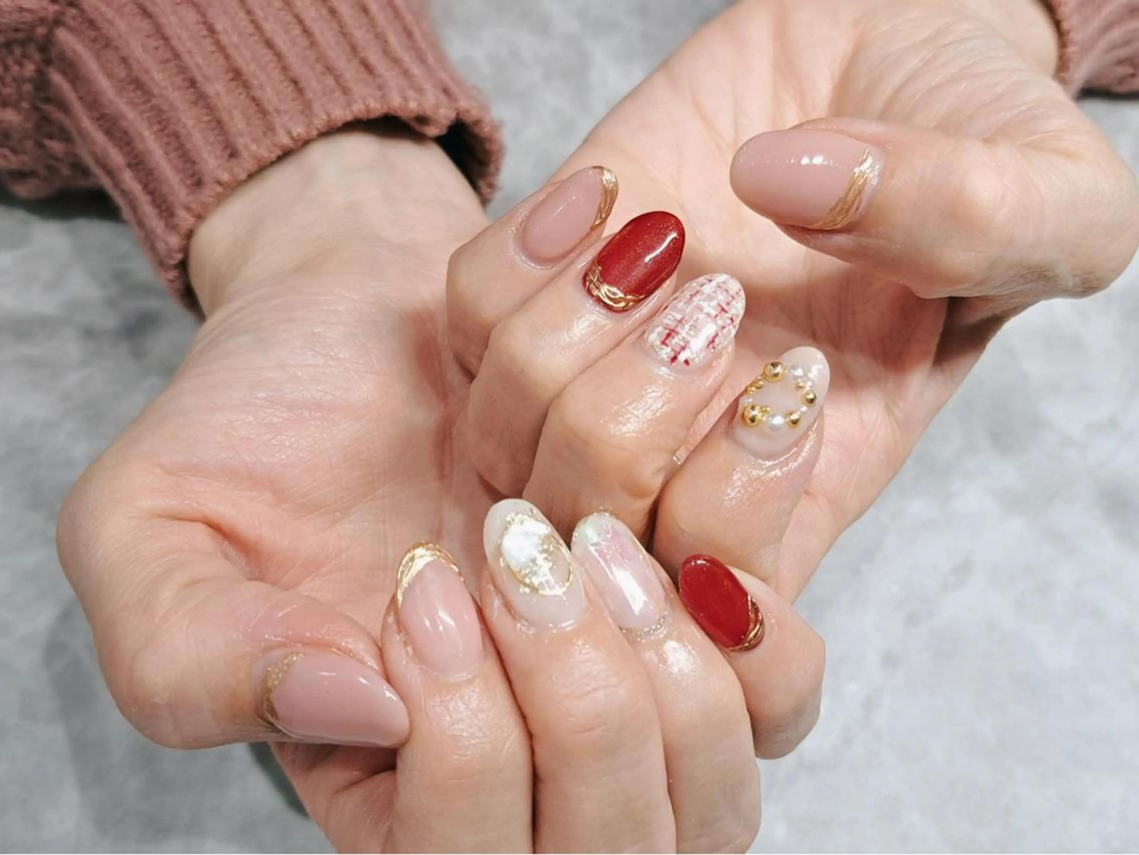 ネイル ハンドネイル NAIL Salon IP所属・長谷川 奈緒美のネイルデザイン