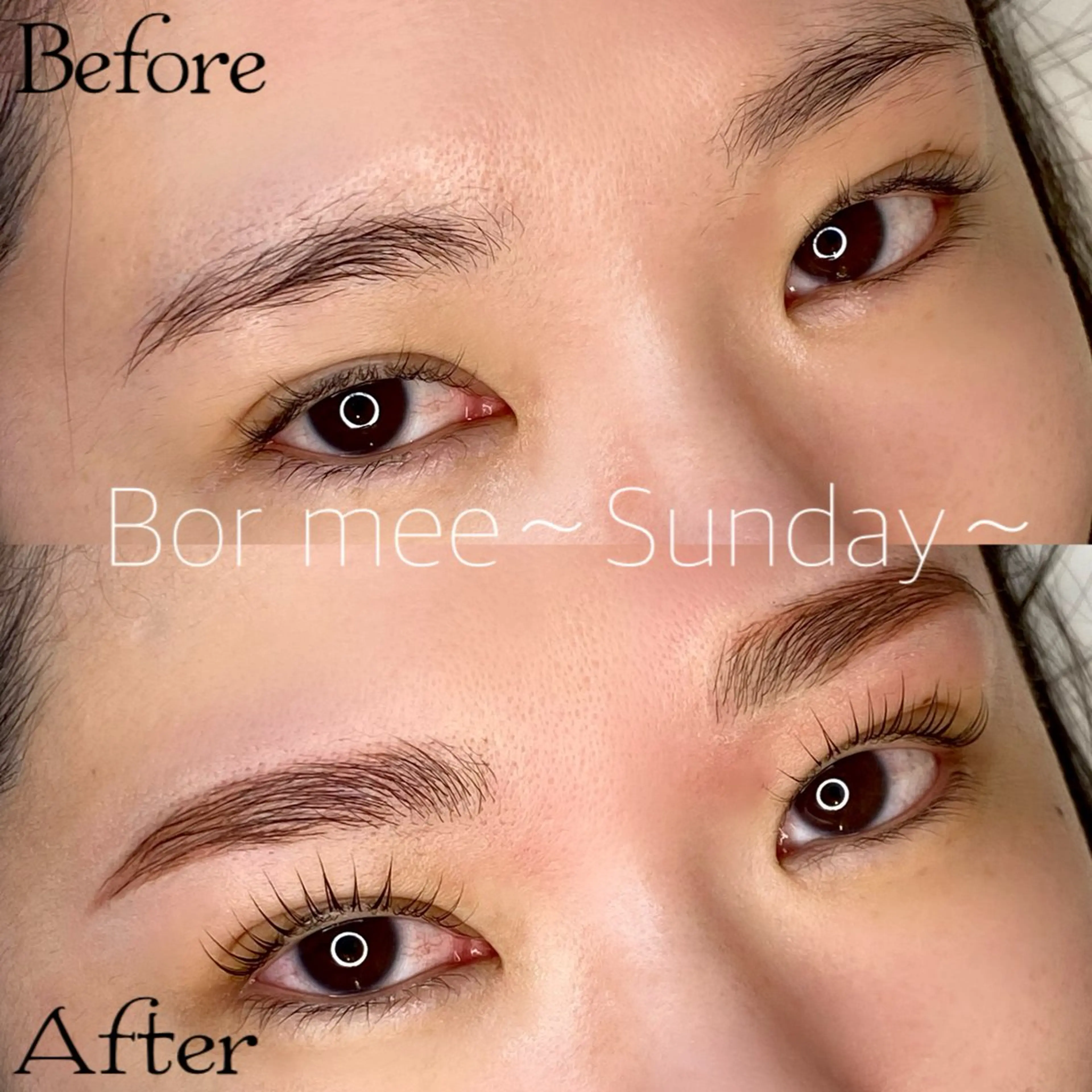 🦋まつ毛パーマ&ブロウスタイリング🧚🏻※間引きありの写真