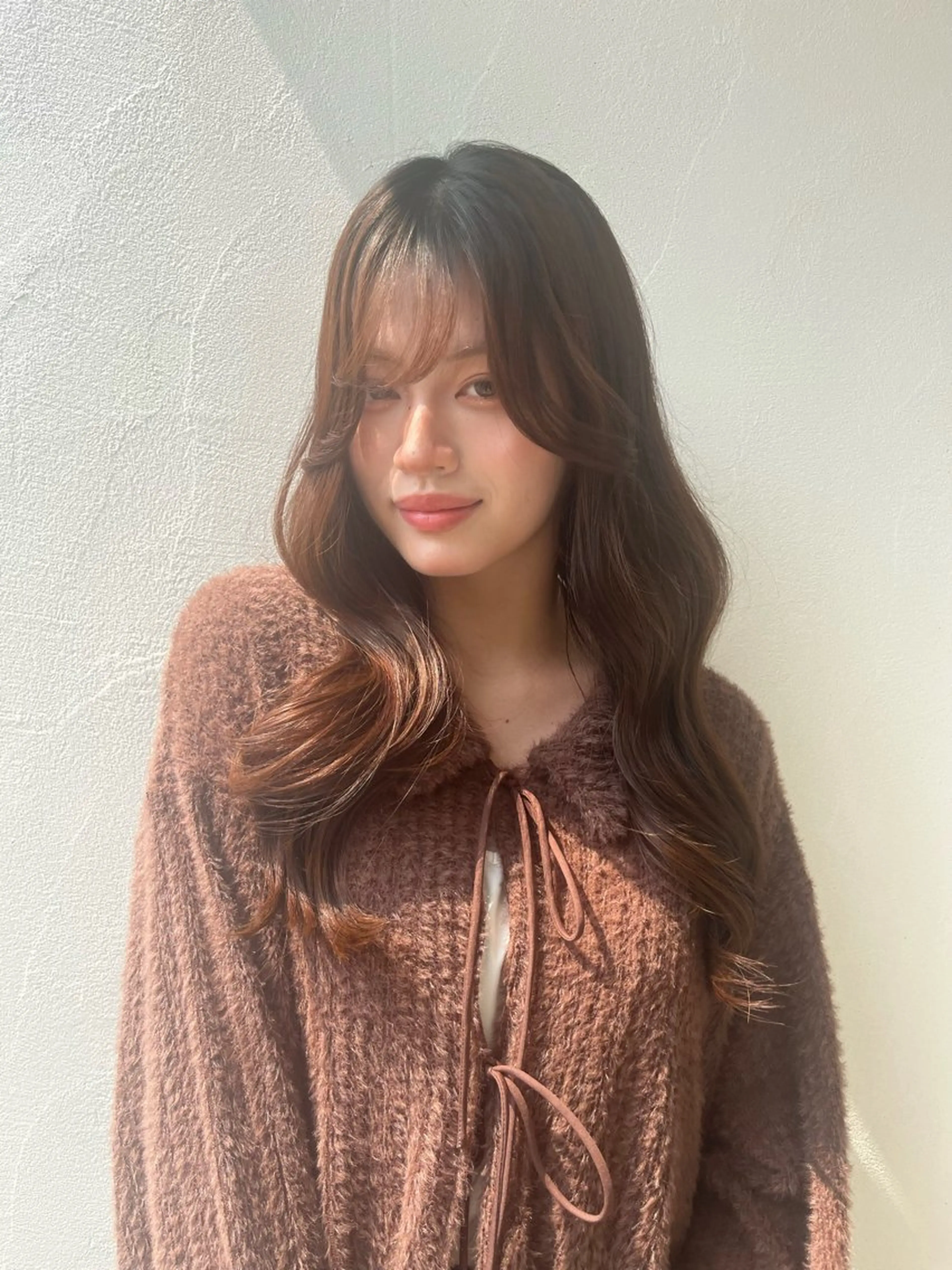 ロング 森 理音のヘアスタイル