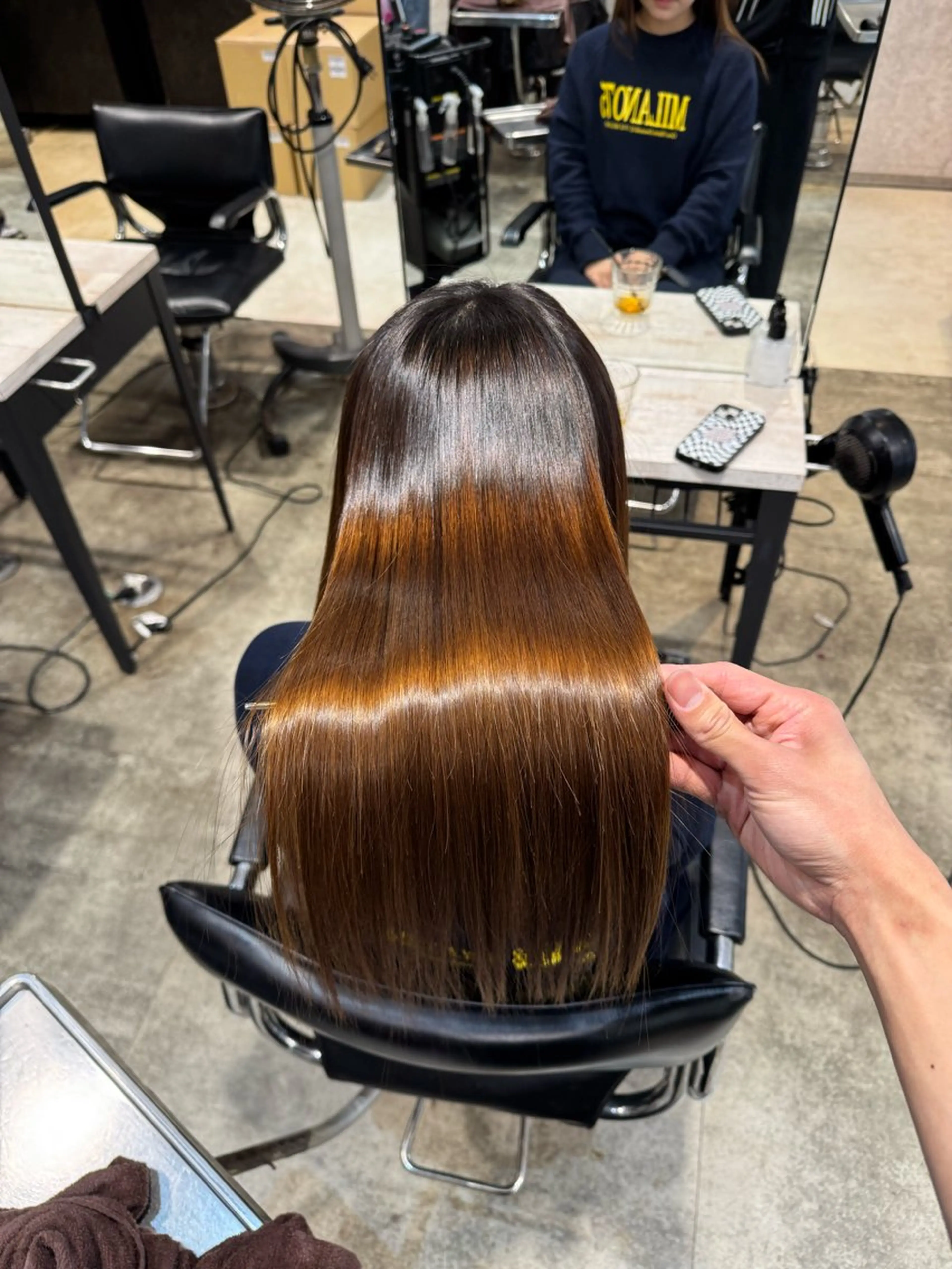 ロング モデル募集 神田のヘアスタイル