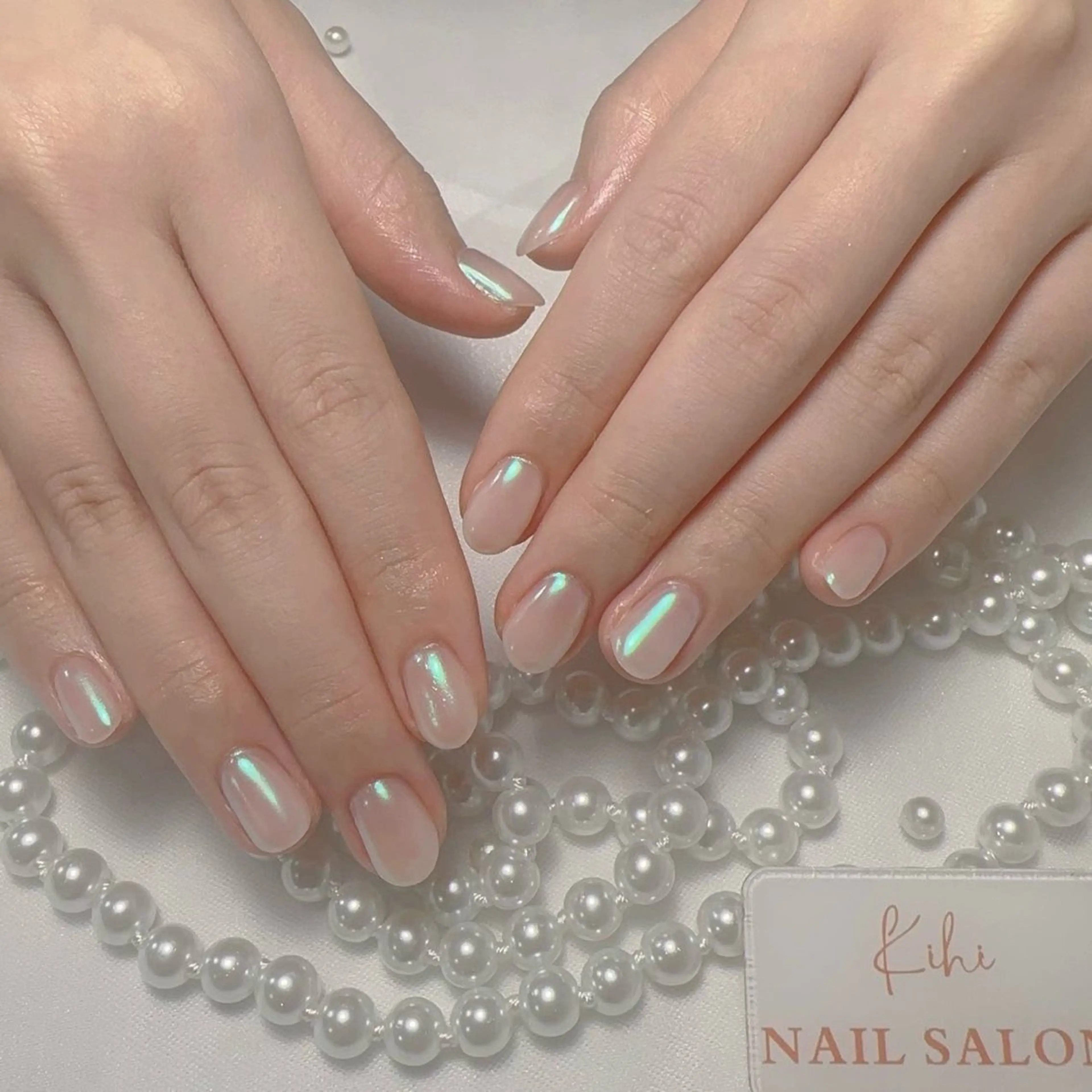 ネイル アートネイル フレンチネイル ジェルネイル グラデーション 韓国ネイル ハンドネイル 💕鈴木ユリ パラジェル/オフ無料のネイルデザイン