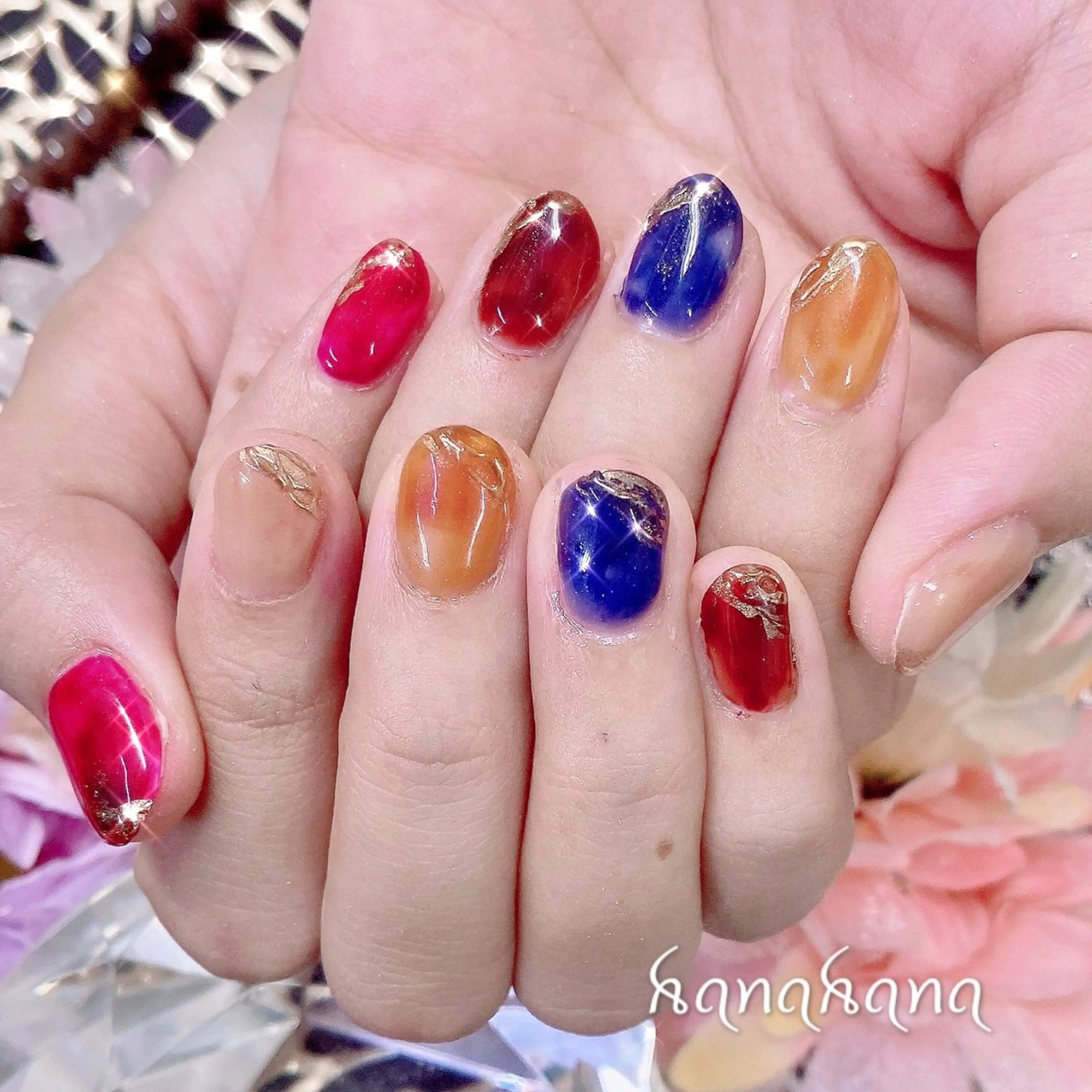 ネイル ジェルネイル HANAHANAのネイルデザイン