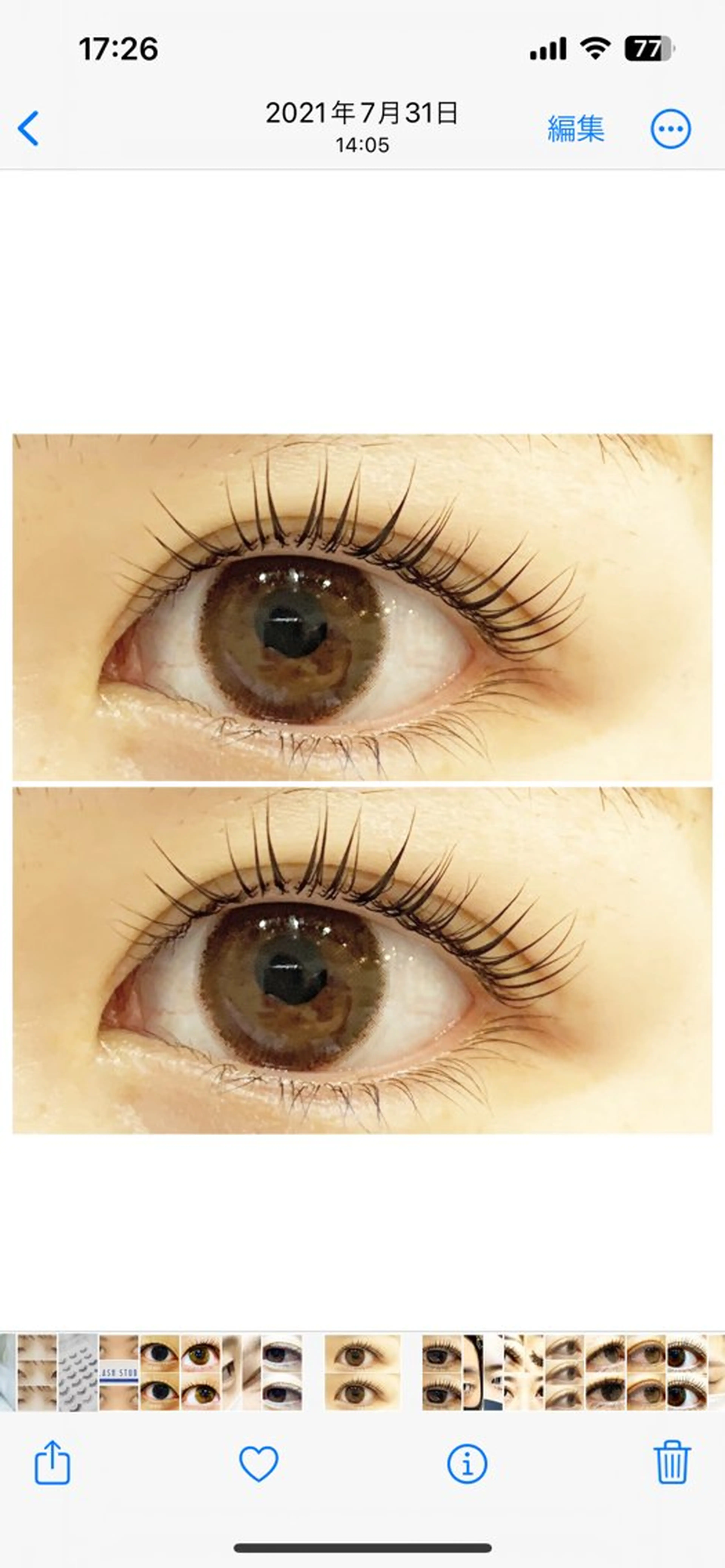 マツエク・マツパ . yunokaのマツエク・マツパデザイン