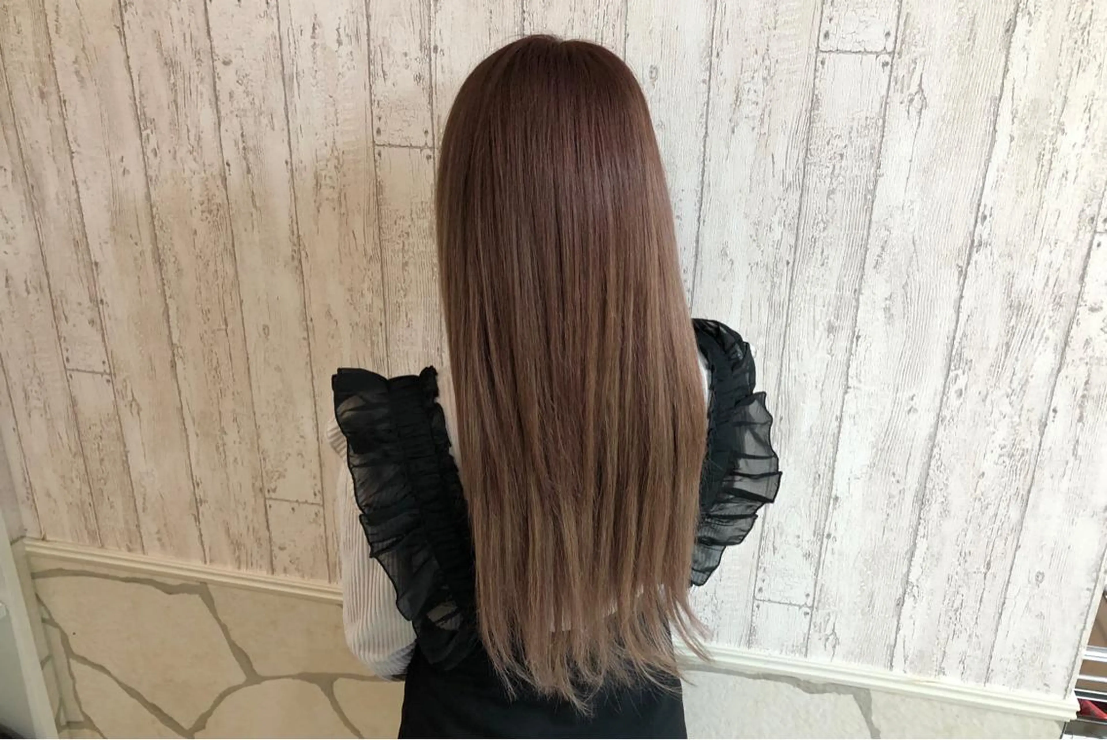 ロング 髪質改善【縮毛矯正】 美髪ボブを量産する人のヘアスタイル