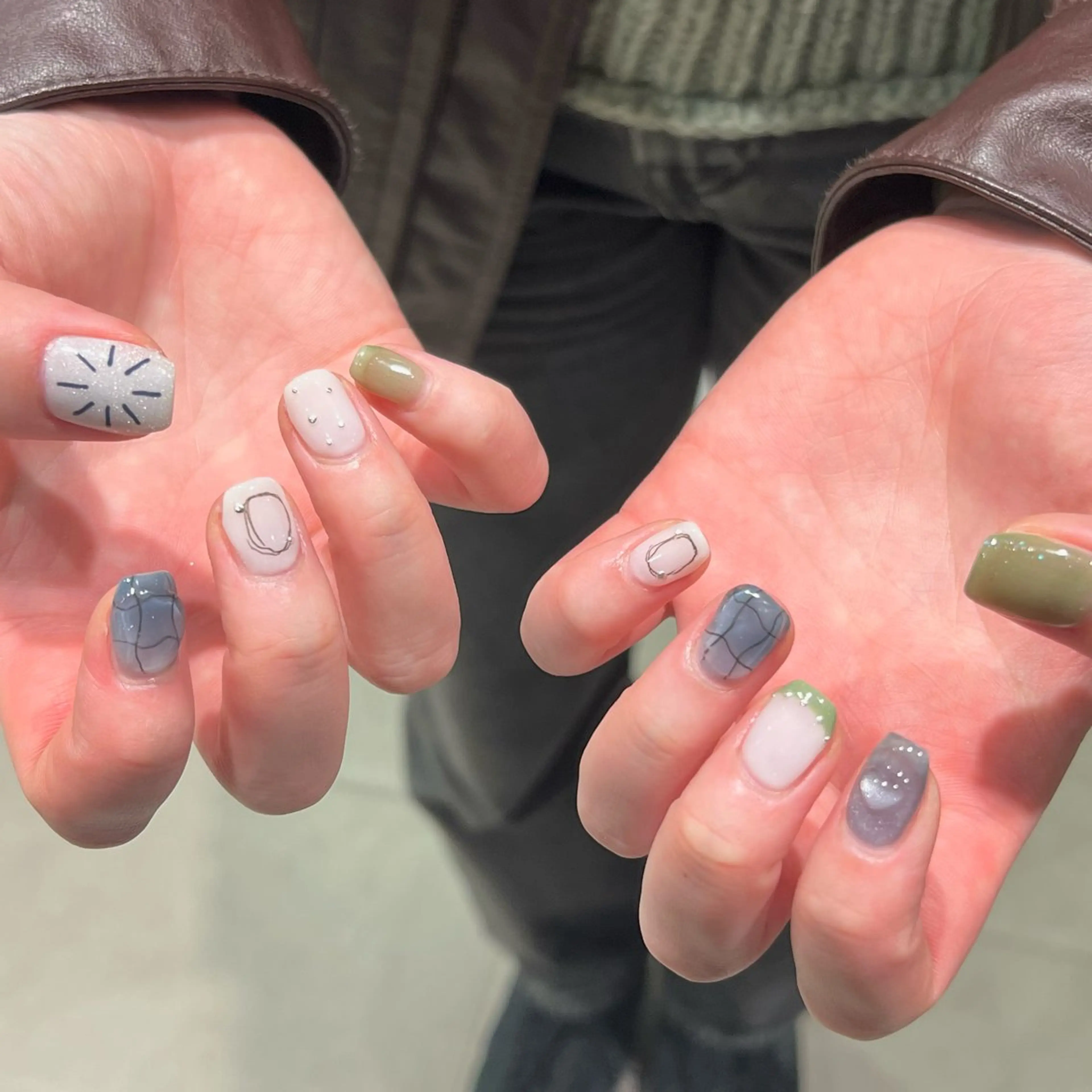 ネイル ハンドネイル WAVY_nail maoのネイルデザイン