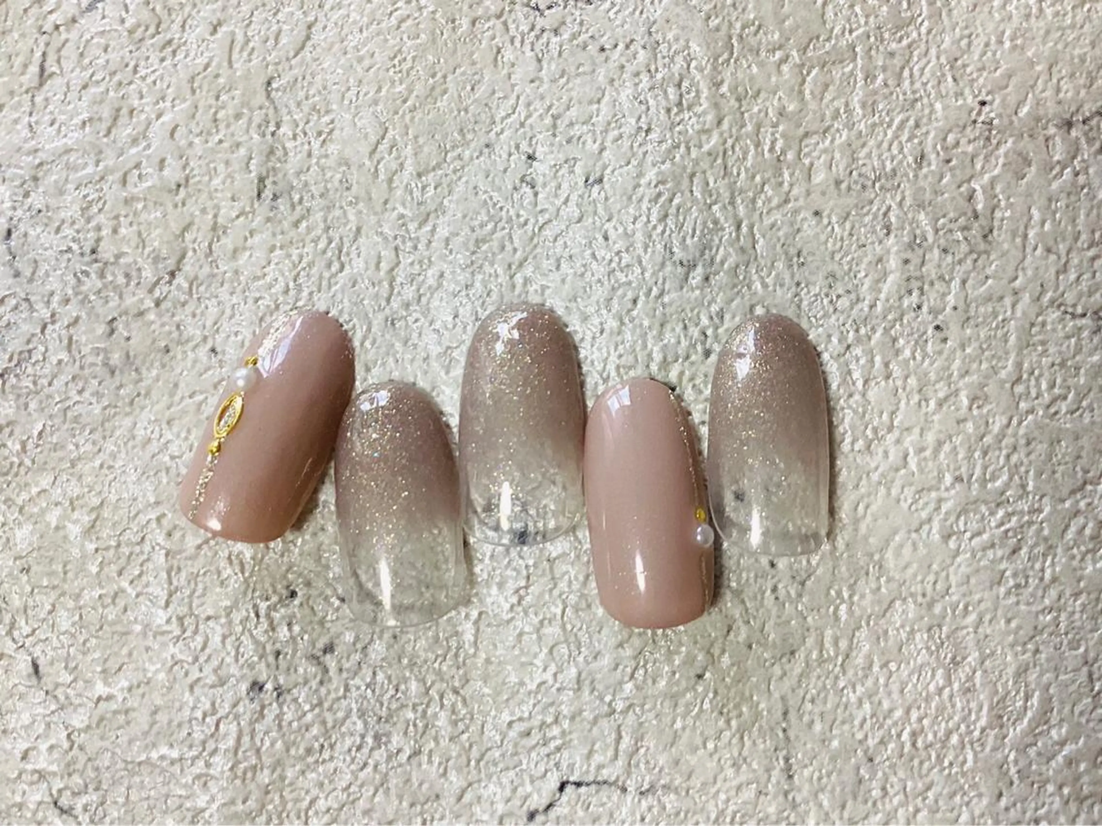 ネイル オーロラネイル フラワーネイル フットネイル フレンチネイル ジェルネイル Mogu nail 二子玉川のネイルデザイン