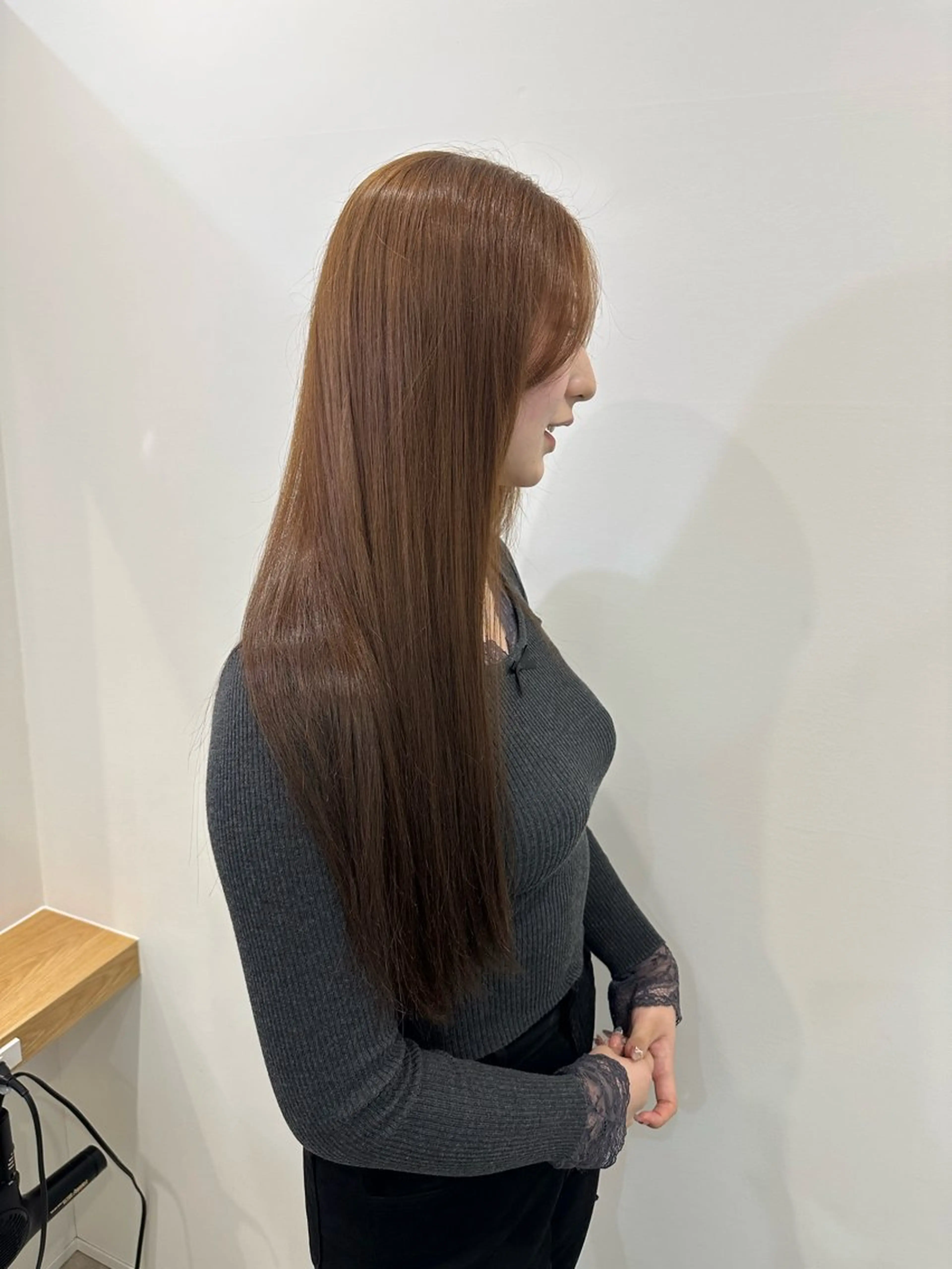 ロング カラー ヘアカラー トリートメント レイヤー/ナチュラル 💐nao.のヘアスタイル