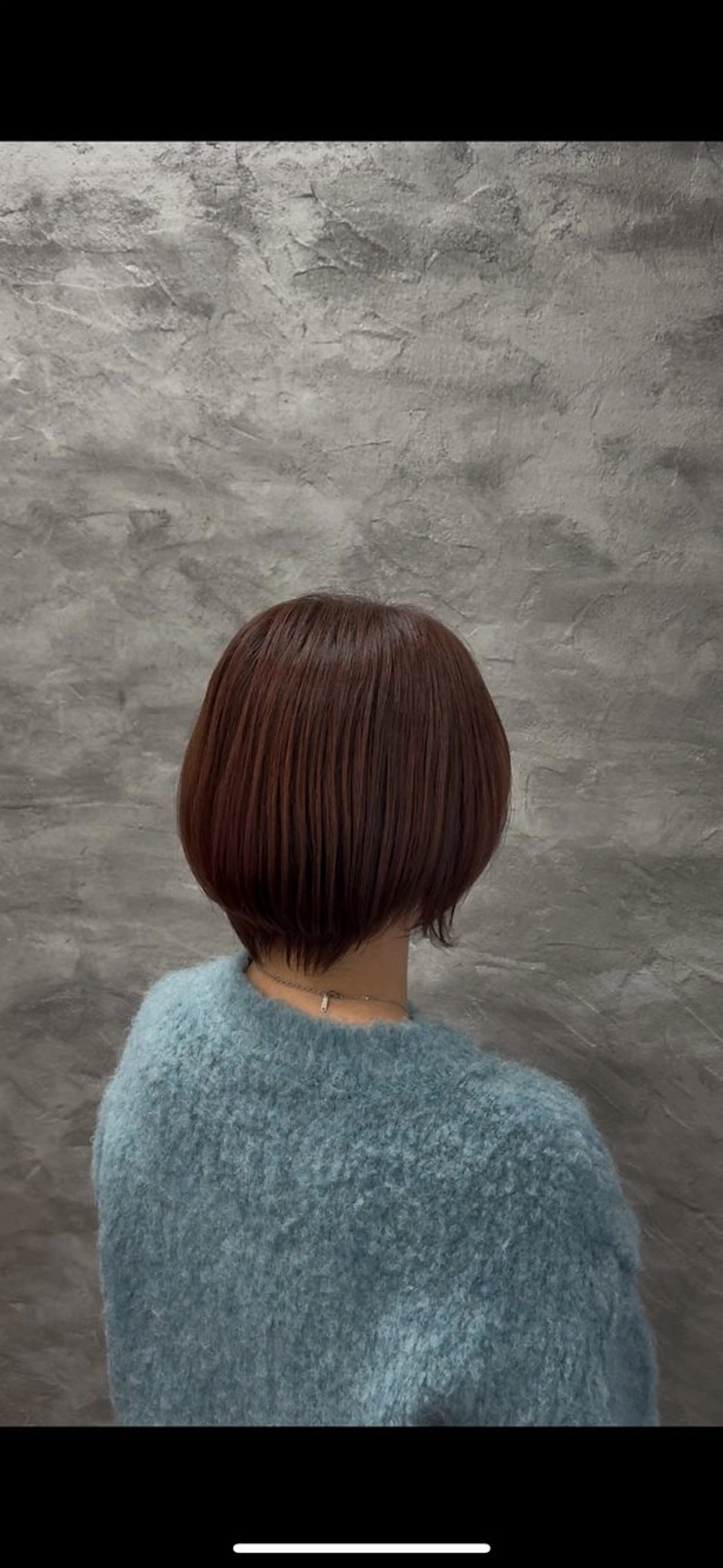 ショート カラー ヘアカラー ルプラボウ/ 内藤ほのか/艶カラーのヘアスタイル