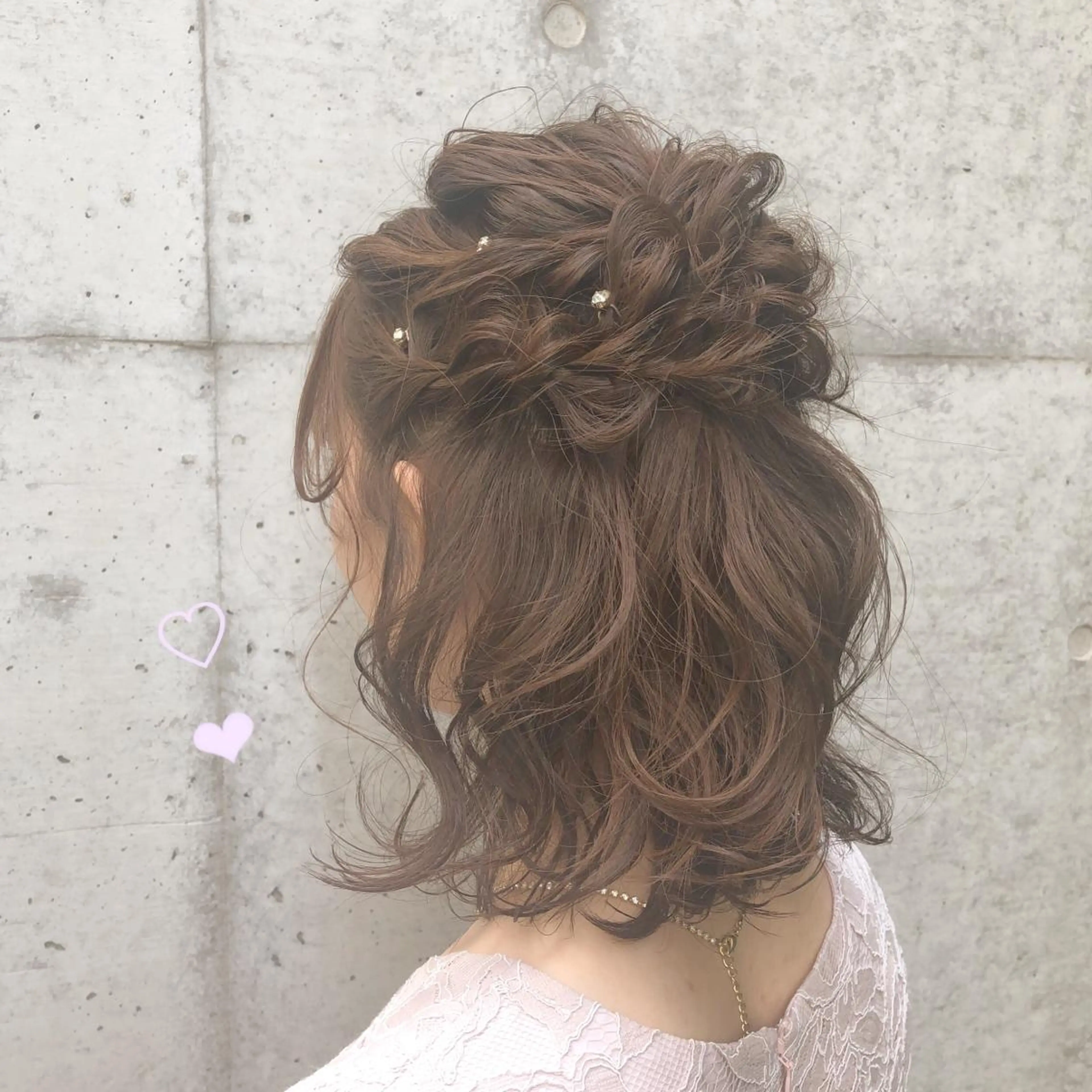 ミディアム カラー パーマ ヘアアレンジ ヘアセット apish aoyama所属・武 愛子の眉毛・アイブロウイメージ