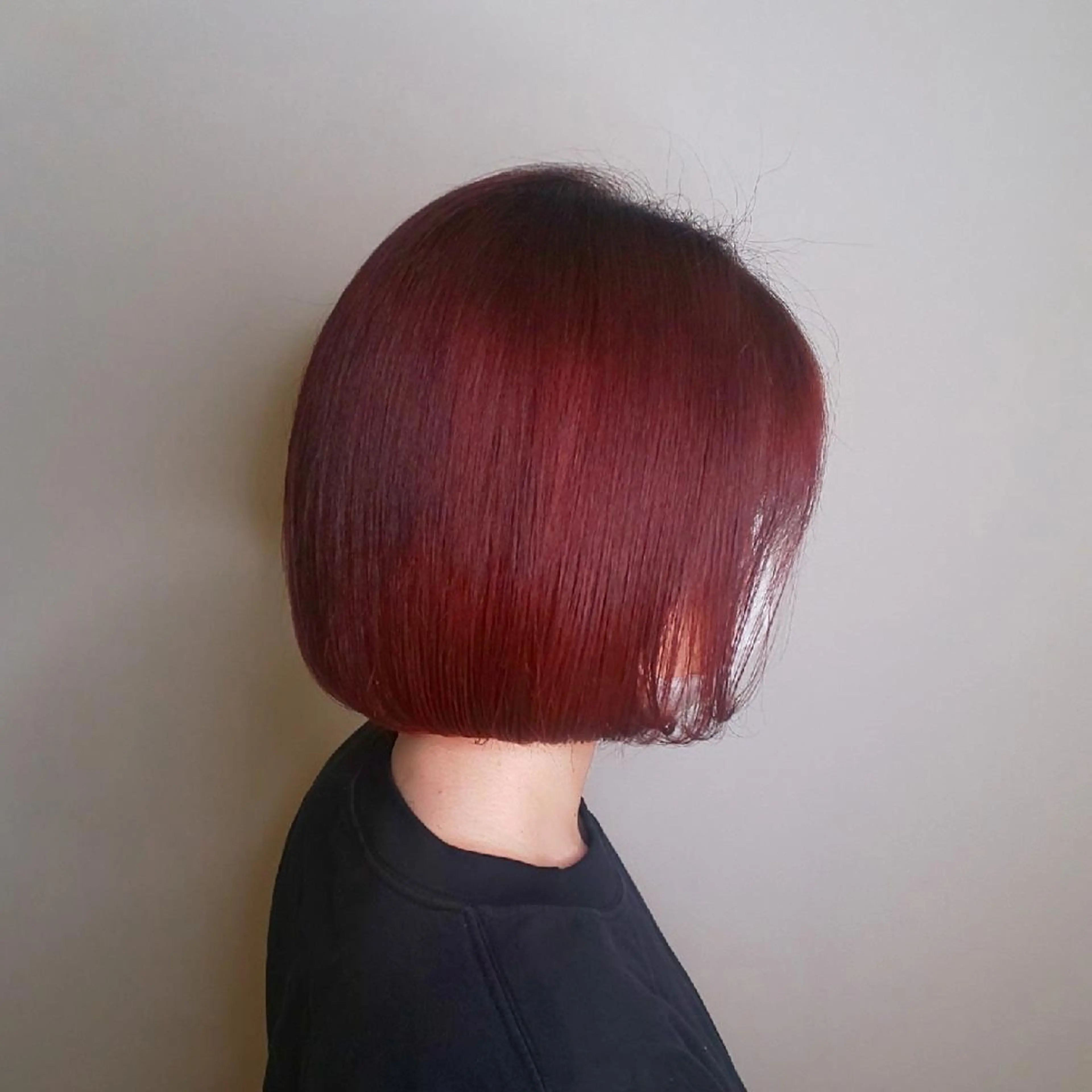 カット　ダブルカラー(ブリーチ含む)　トリートメントの写真