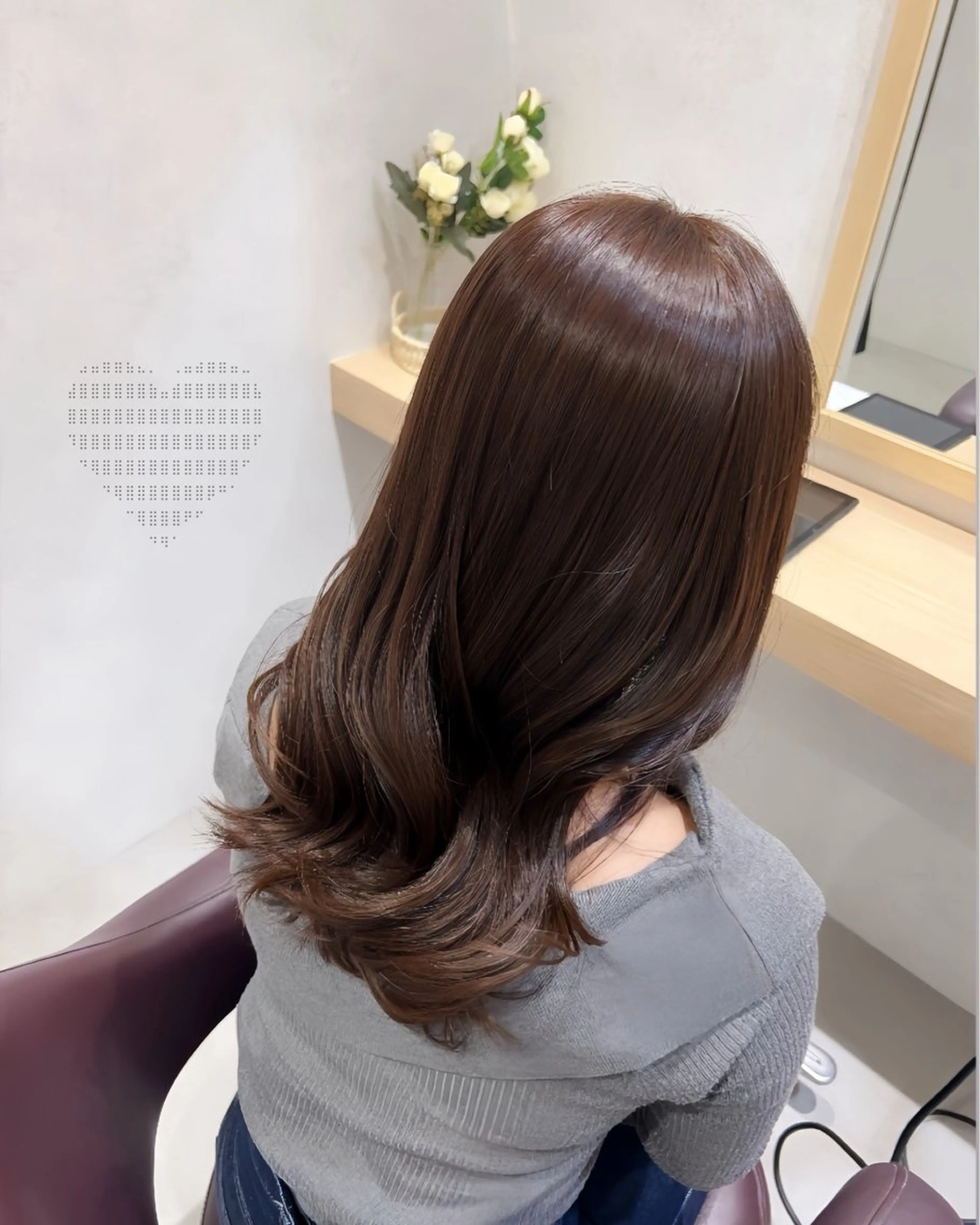 🉐伸ばし中の方はこちらです❣️前髪.お顔周りcut・color・1step TRの写真