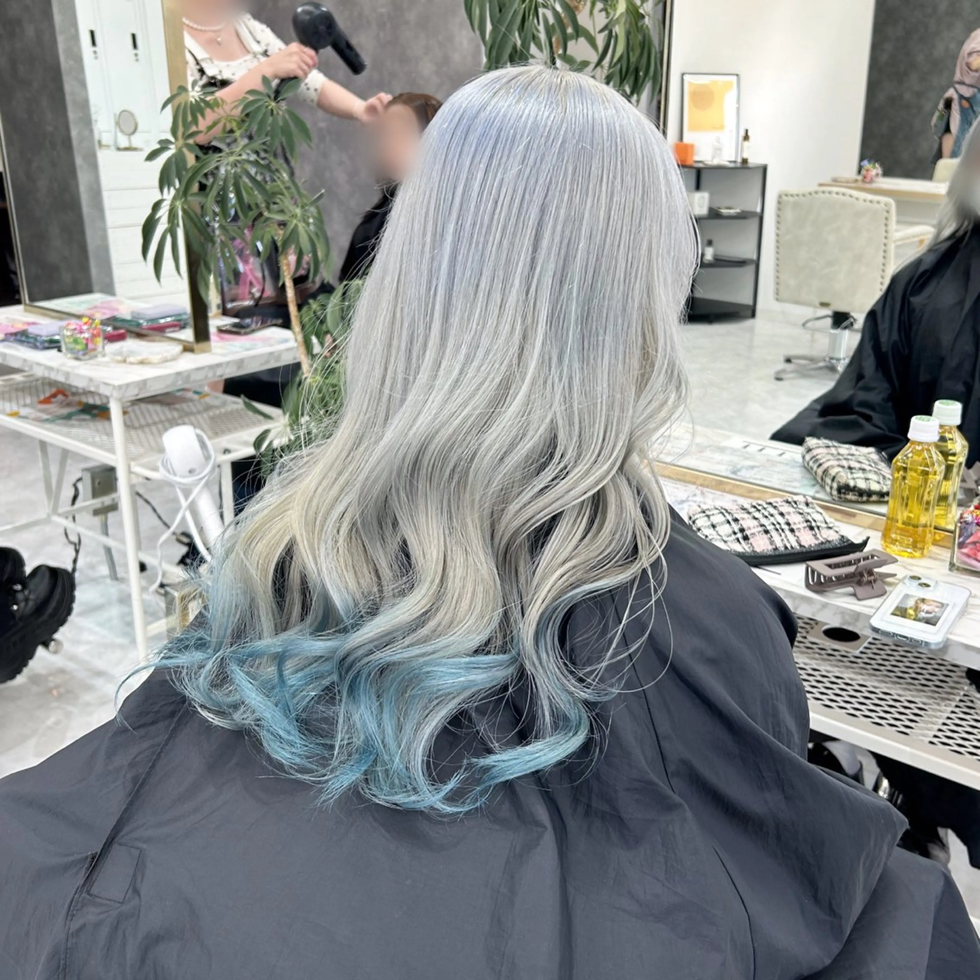 ロング カラー 🥀YUIHA🥀 テザインカラー♥のヘアスタイル