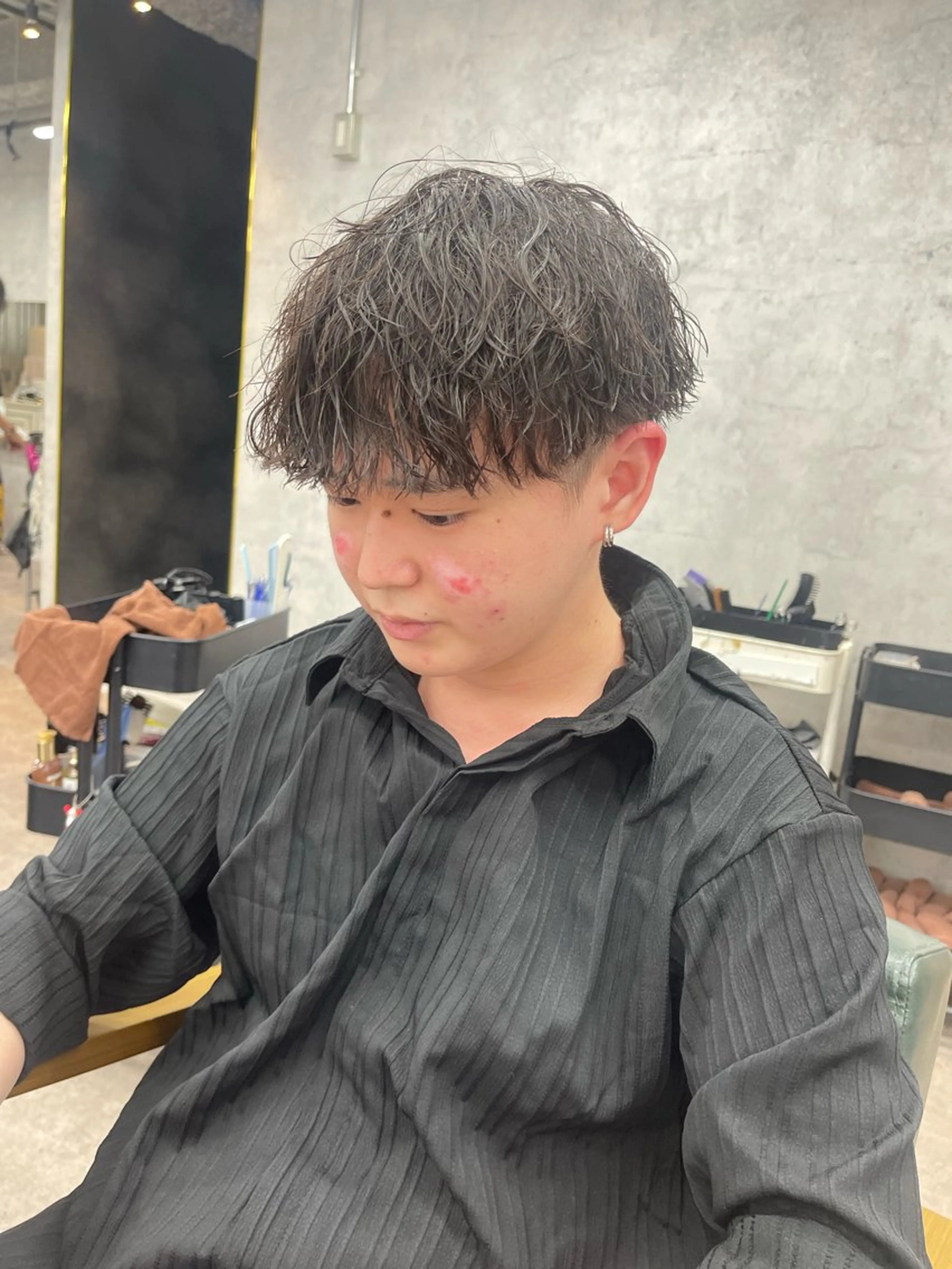 パーマ メンズ ✨メンズ支持率no1 野上✨のヘアスタイル