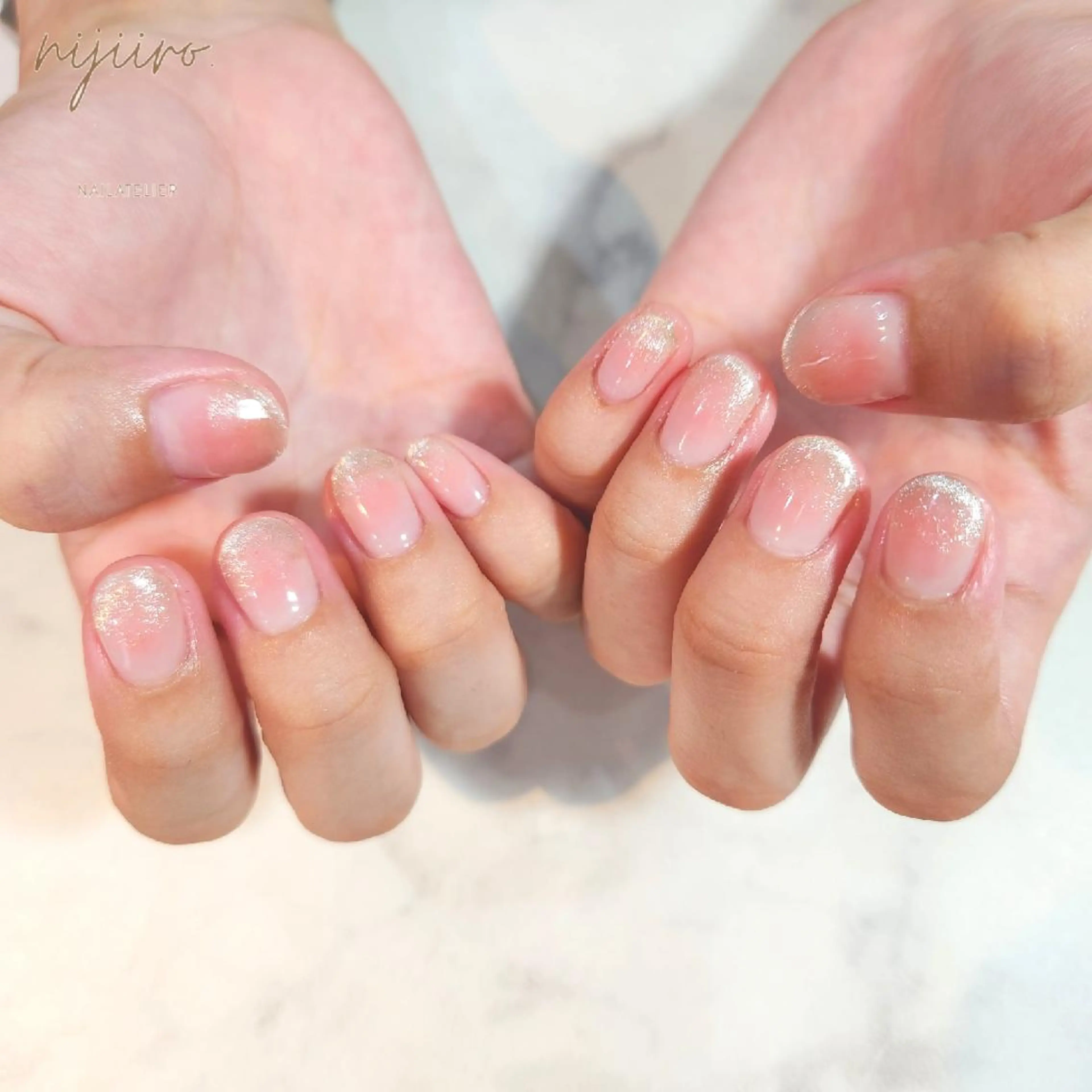 ネイル ハンドネイル nailatelier nijiiro.所属・nijiiro🌈 サトウのネイルデザイン