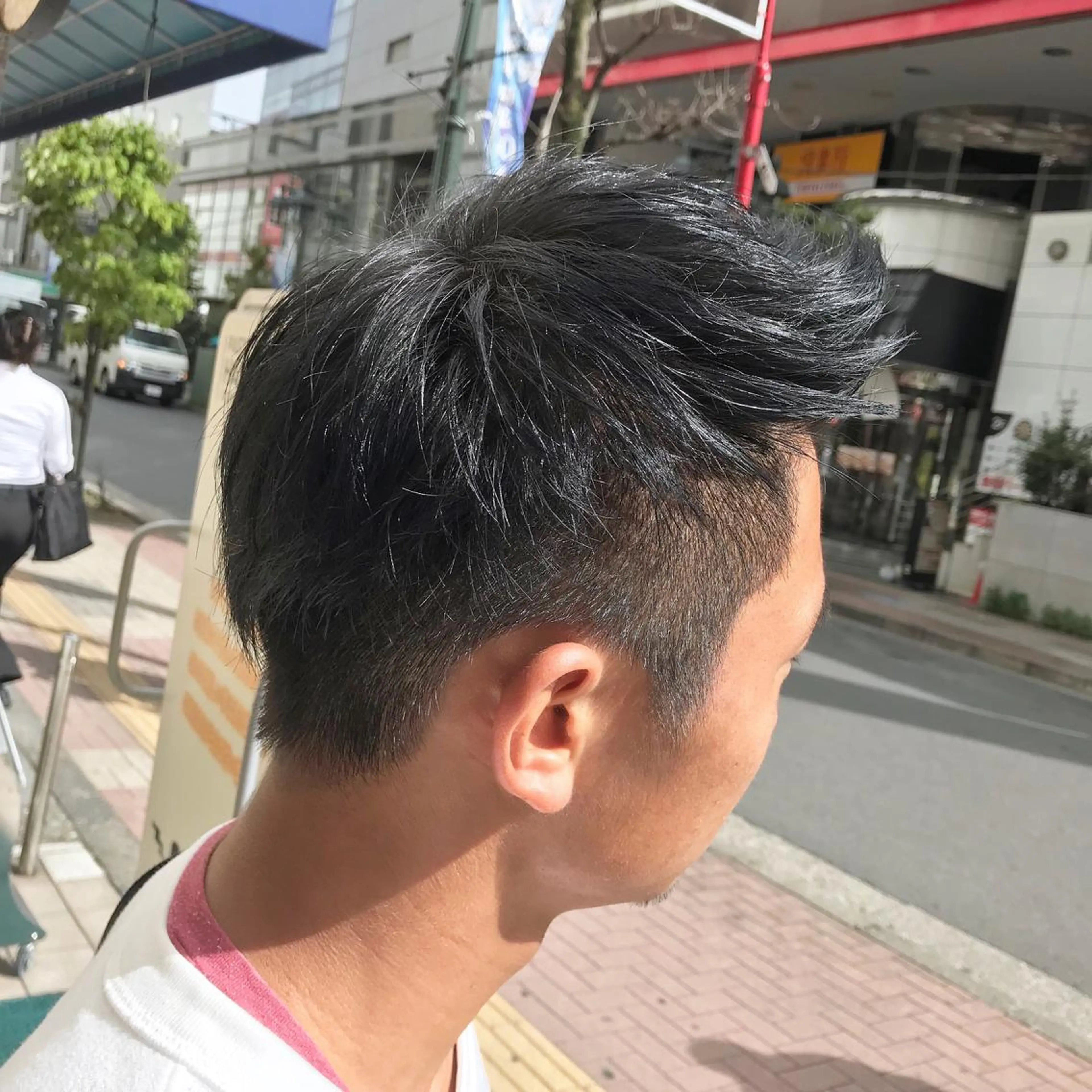 ショート カラー メンズ 似合わせ提案サラ艶♡ 彩華のヘアスタイル