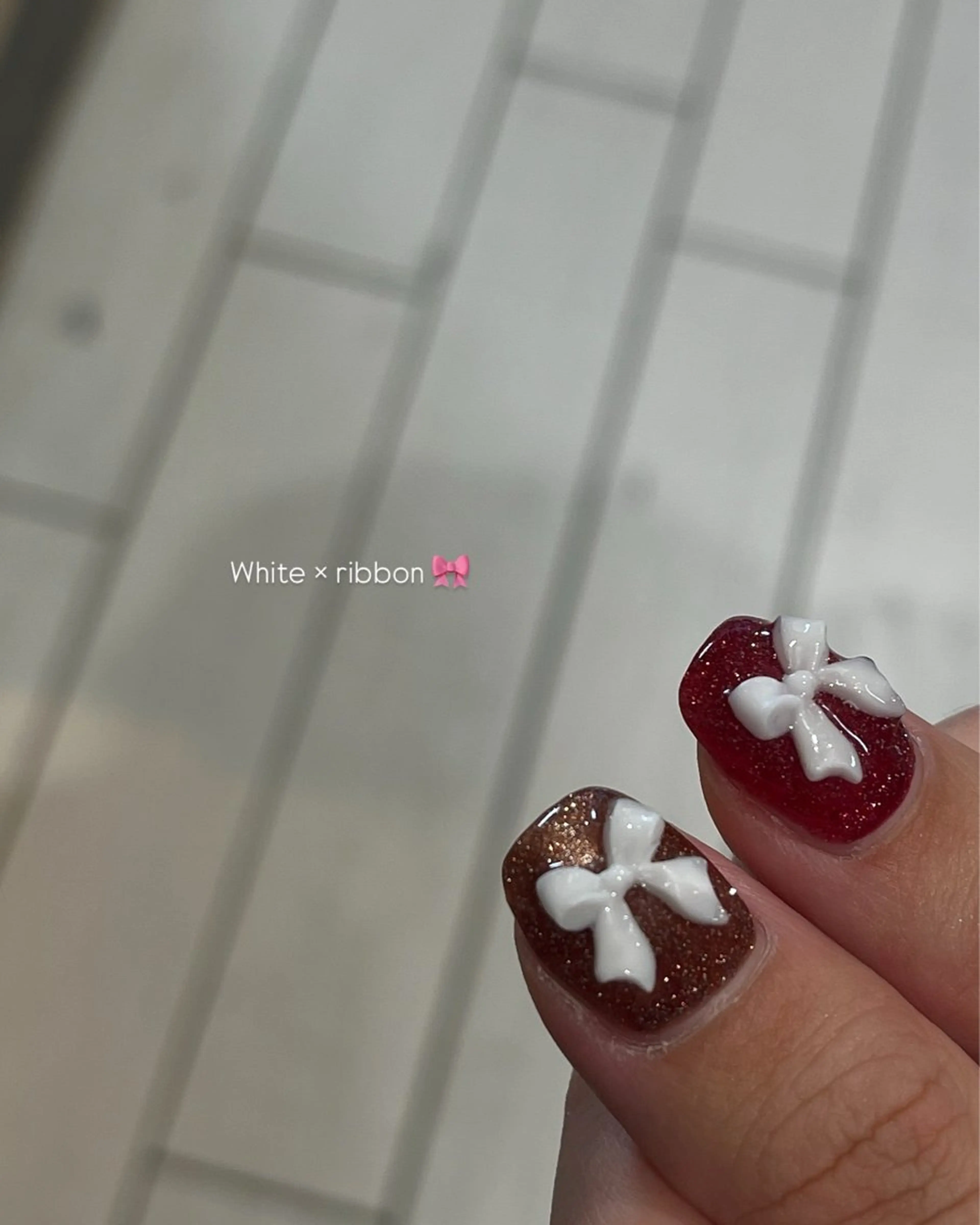 ネイル 𝗿𝗶𝗰𝗼 ˎˊ˗のネイルデザイン