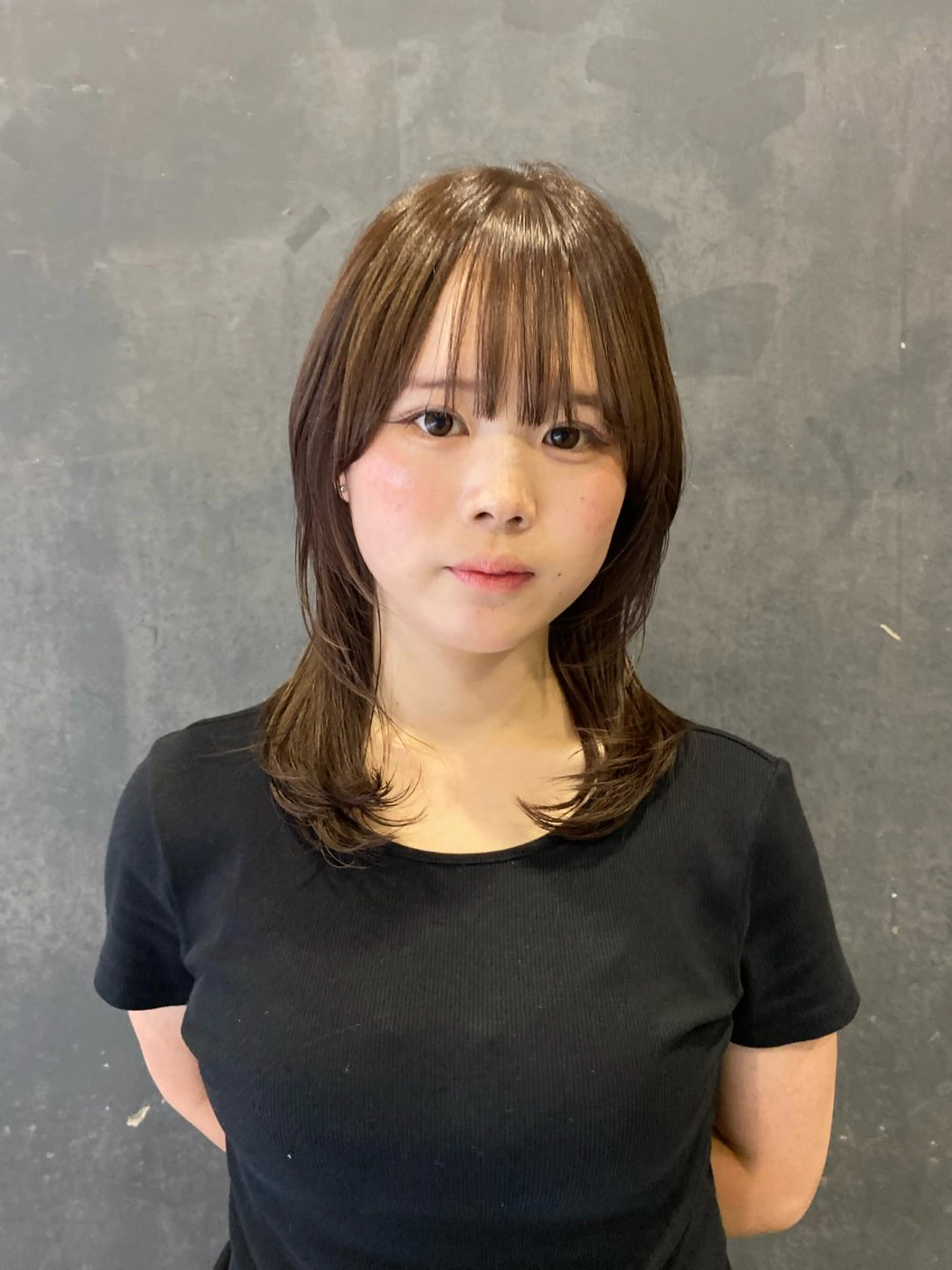 セミロング カラー アメカジmen's salon LUAU LOUGH【アメカジ メンズサロン ルアウラフ】所属・鈴木 静のヘアスタイル