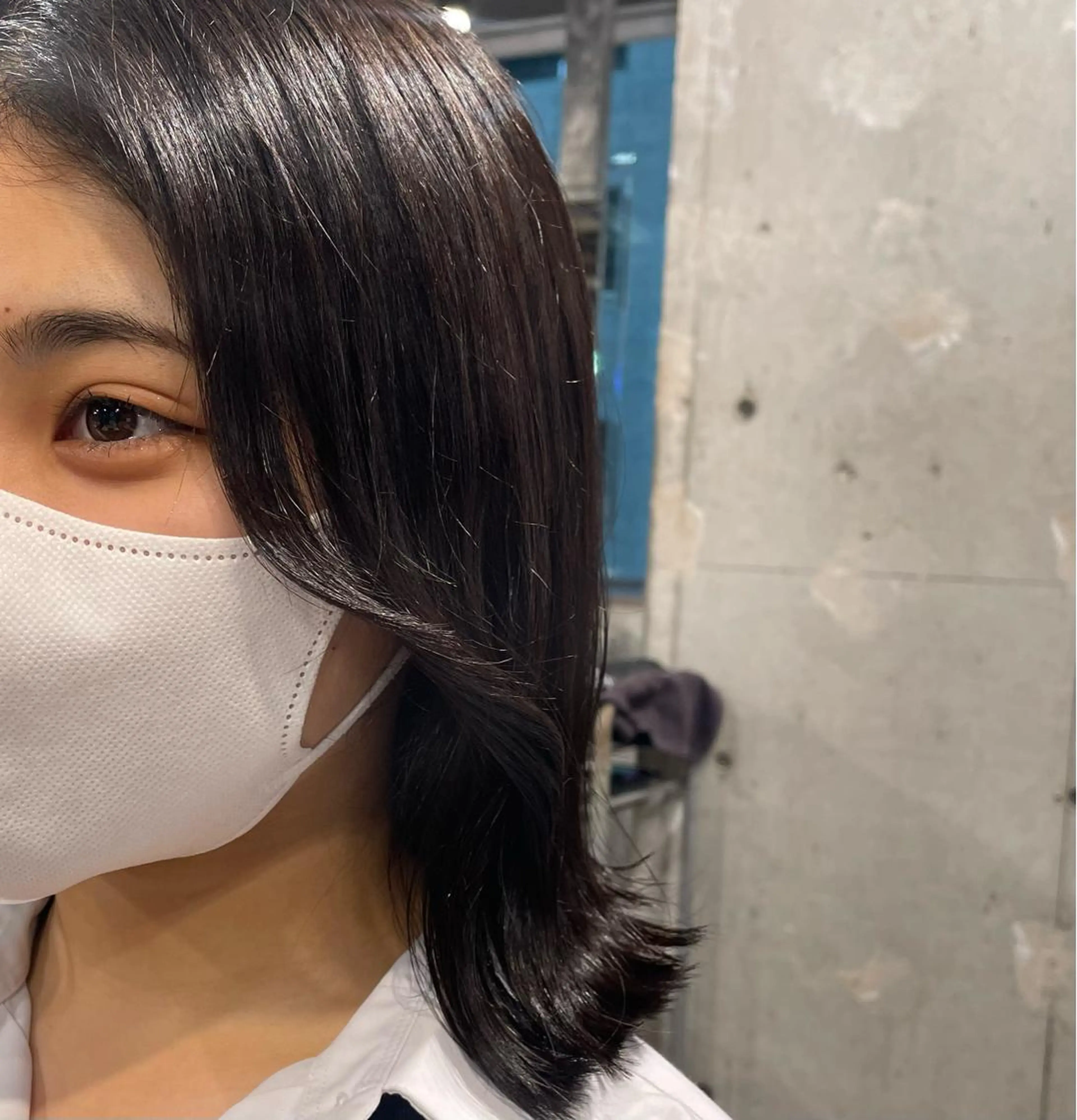 ミディアム ヘアアレンジ 韓国風ヘア alicetokyo 🦋宮葉🦋のマツエク・マツパデザイン