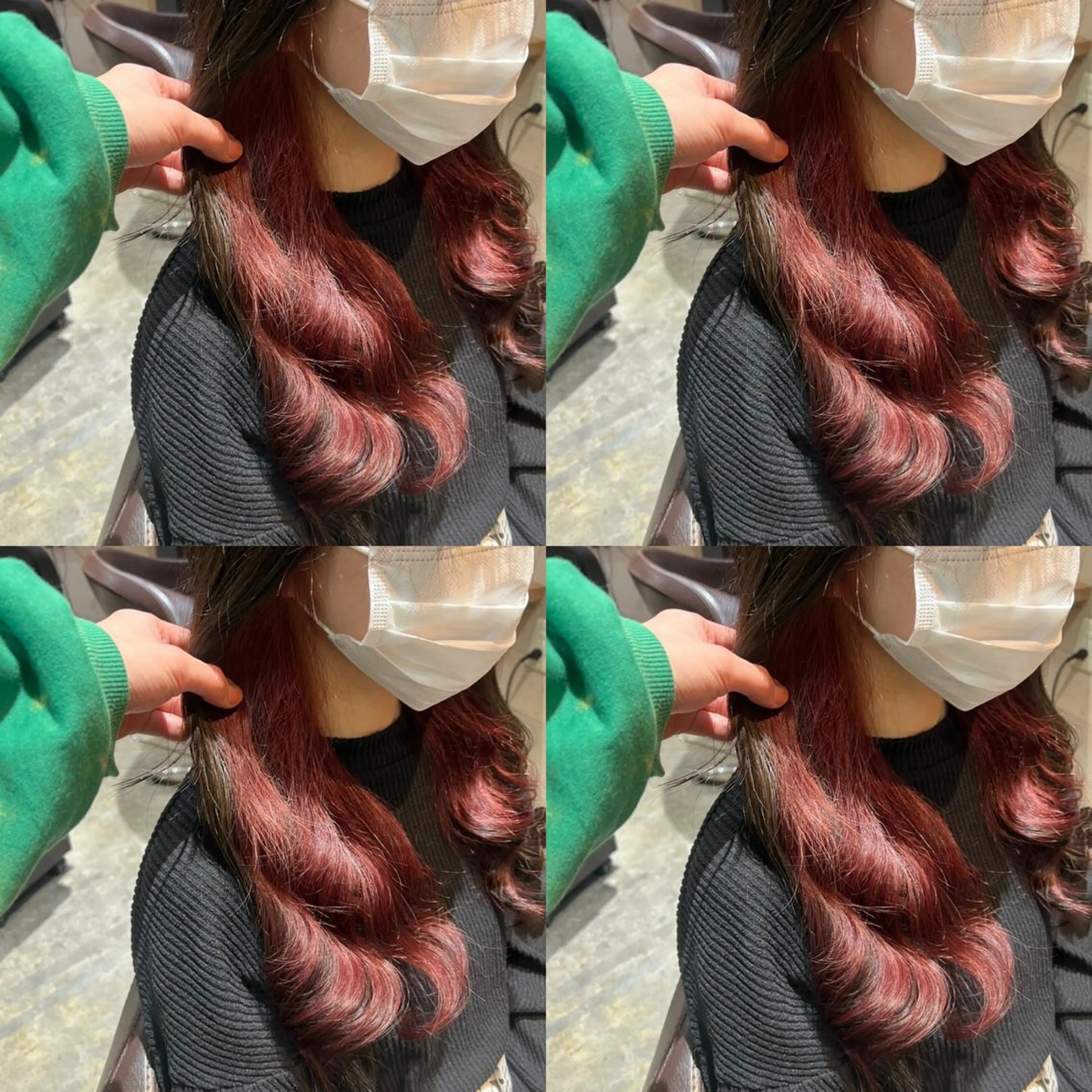 セミロング カラー レイヤー×髪質改善 マネージャー安藤光司のヘアスタイル