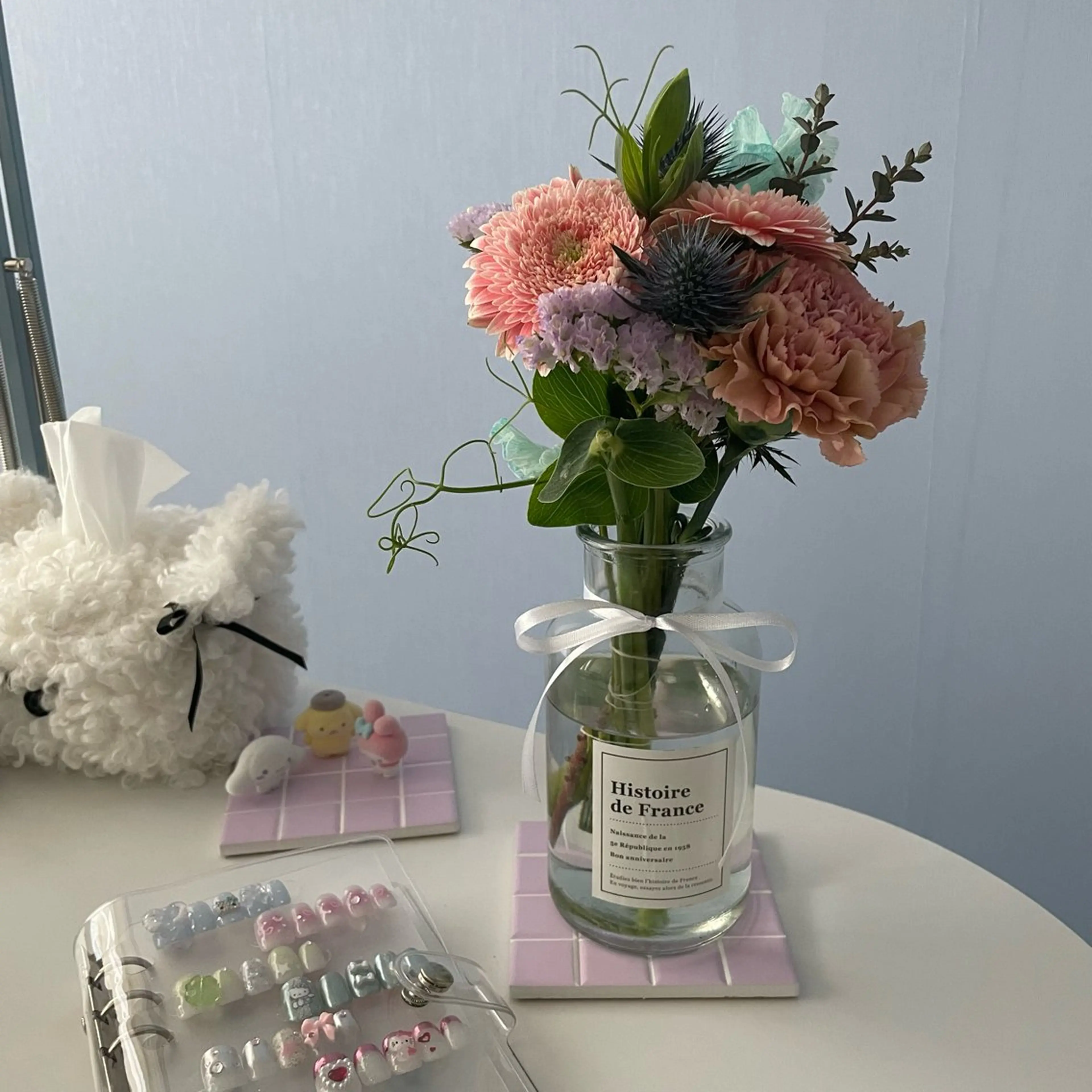 ネイル チークネイル フラッシュネイル ジェルネイル ハート ラメ(グリッター) Sugar. ひかり໒꒱˚.*のネイルデザイン