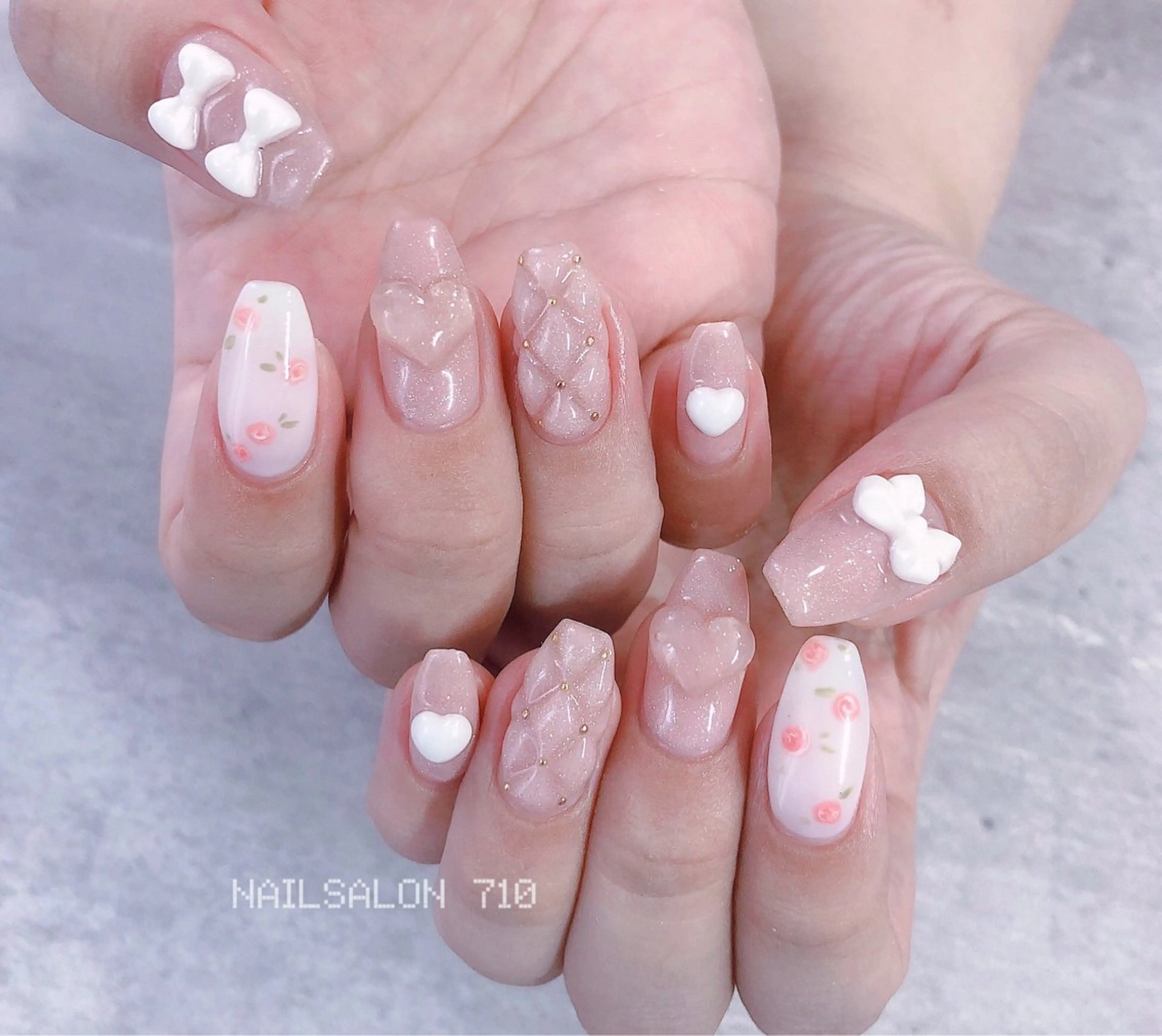 ネイル ハンドネイル フットネイル ナナイチゼロ I.Naoのネイルデザイン