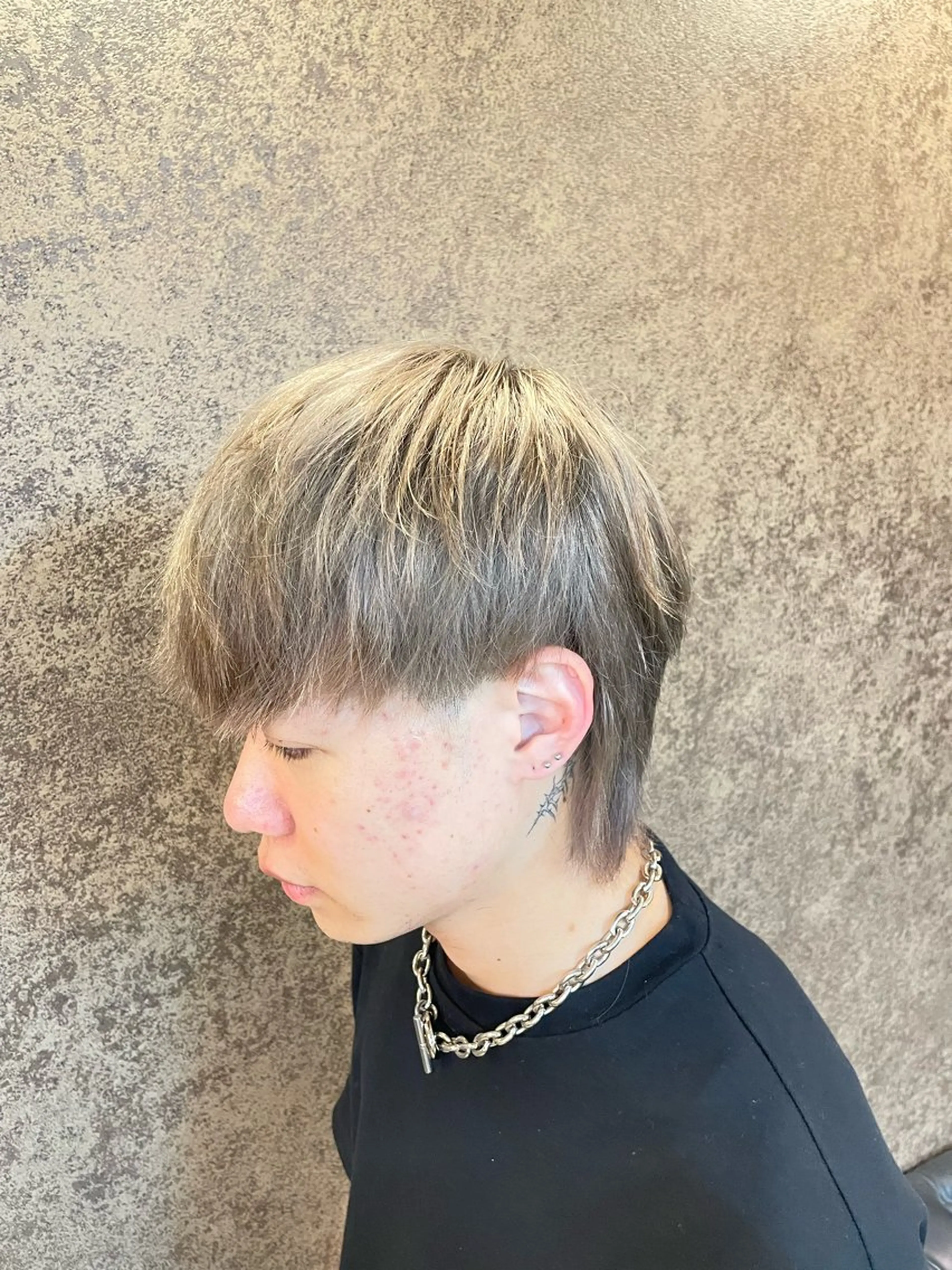 ショート メンズ メンズパーマ特化 カバヤマ　リョウのヘアスタイル