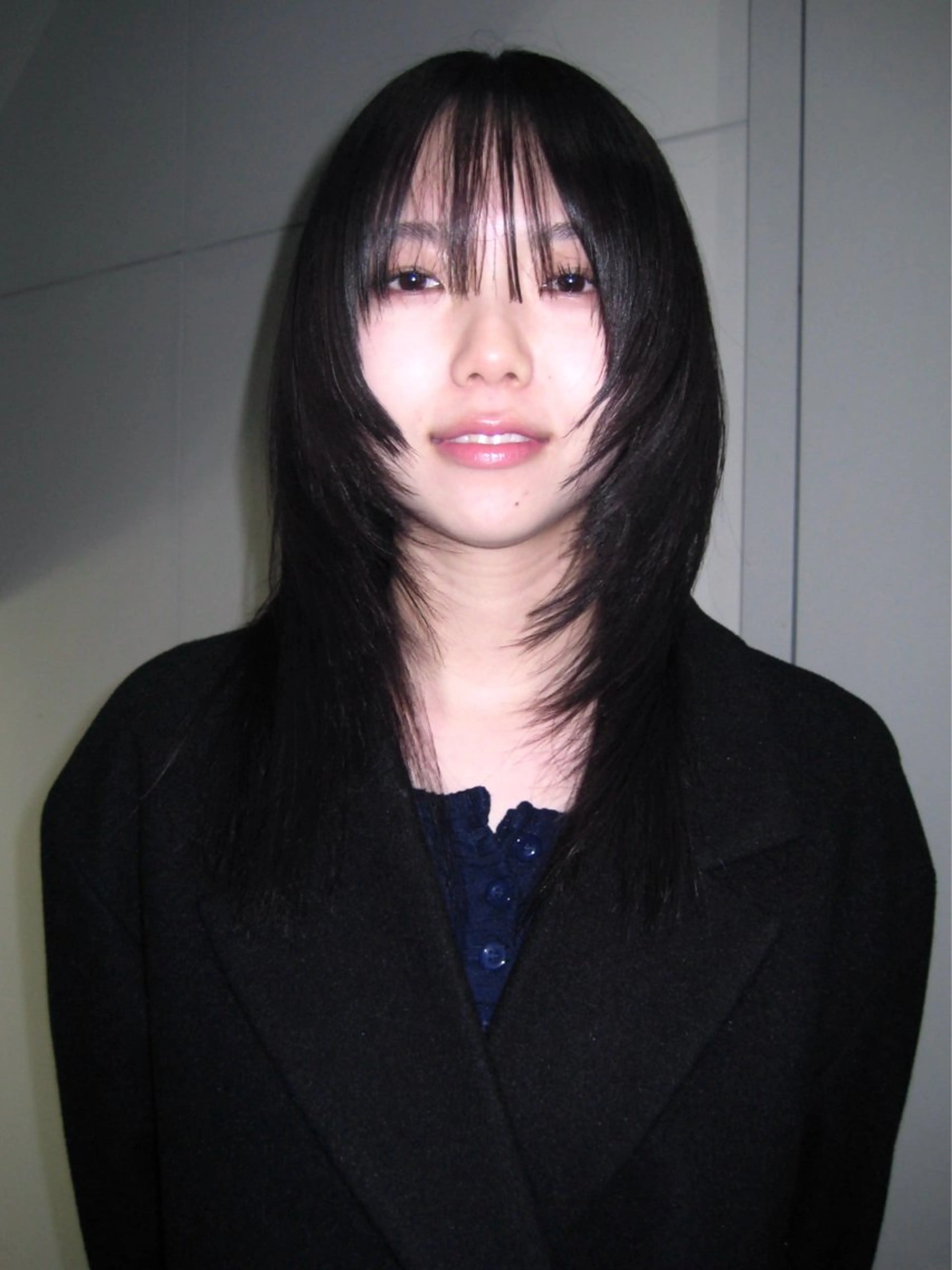 セミロング デザインカット レイヤーカット ウルフカット cope’u ROWEN所属・🪽デザインカラー/ ブリーチ/陽向🪽のヘアスタイル