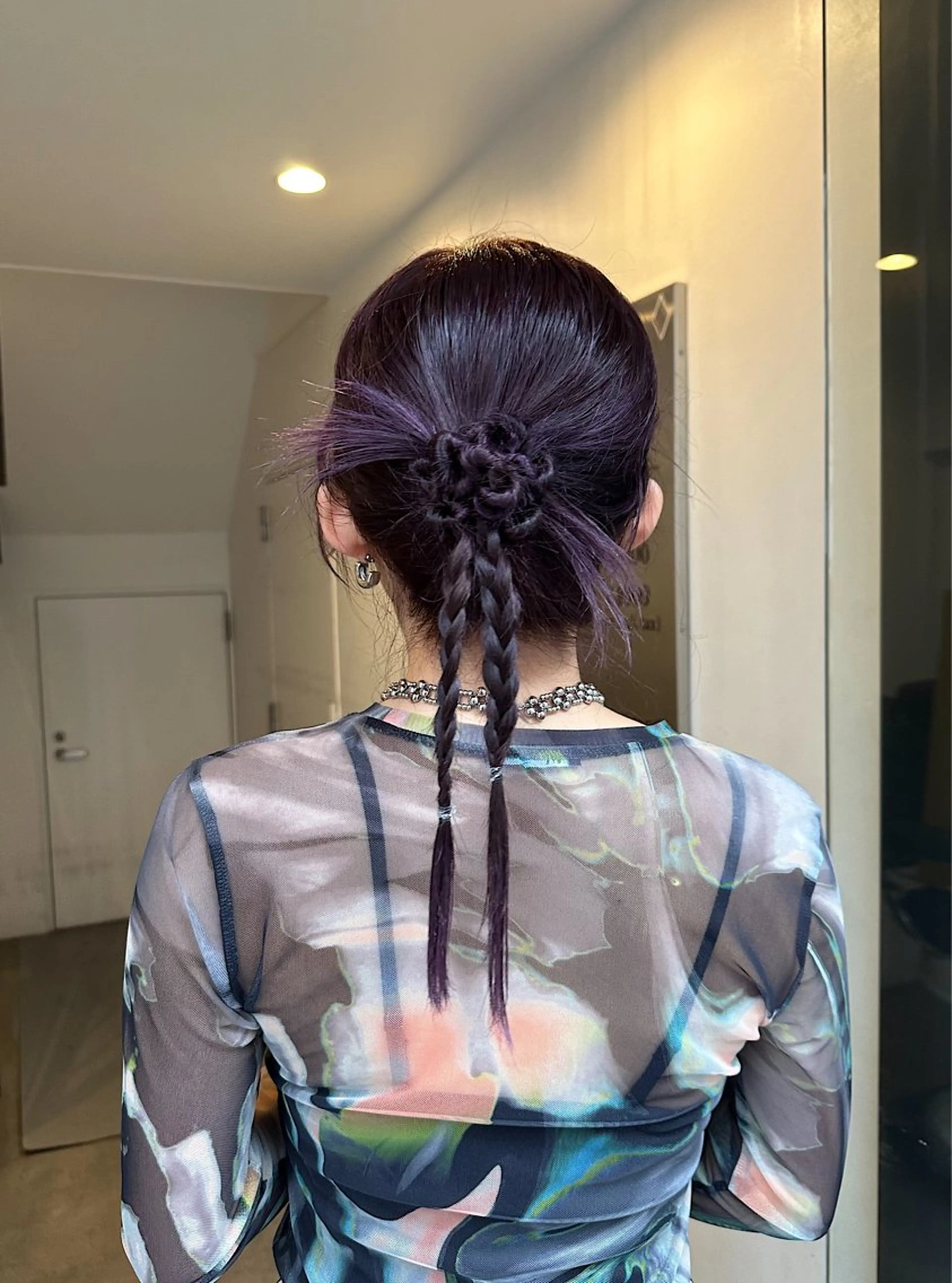 ミディアム ヘアアレンジ FavyS「フェイヴィーズ」所属・竹中 彩音のヘアスタイル