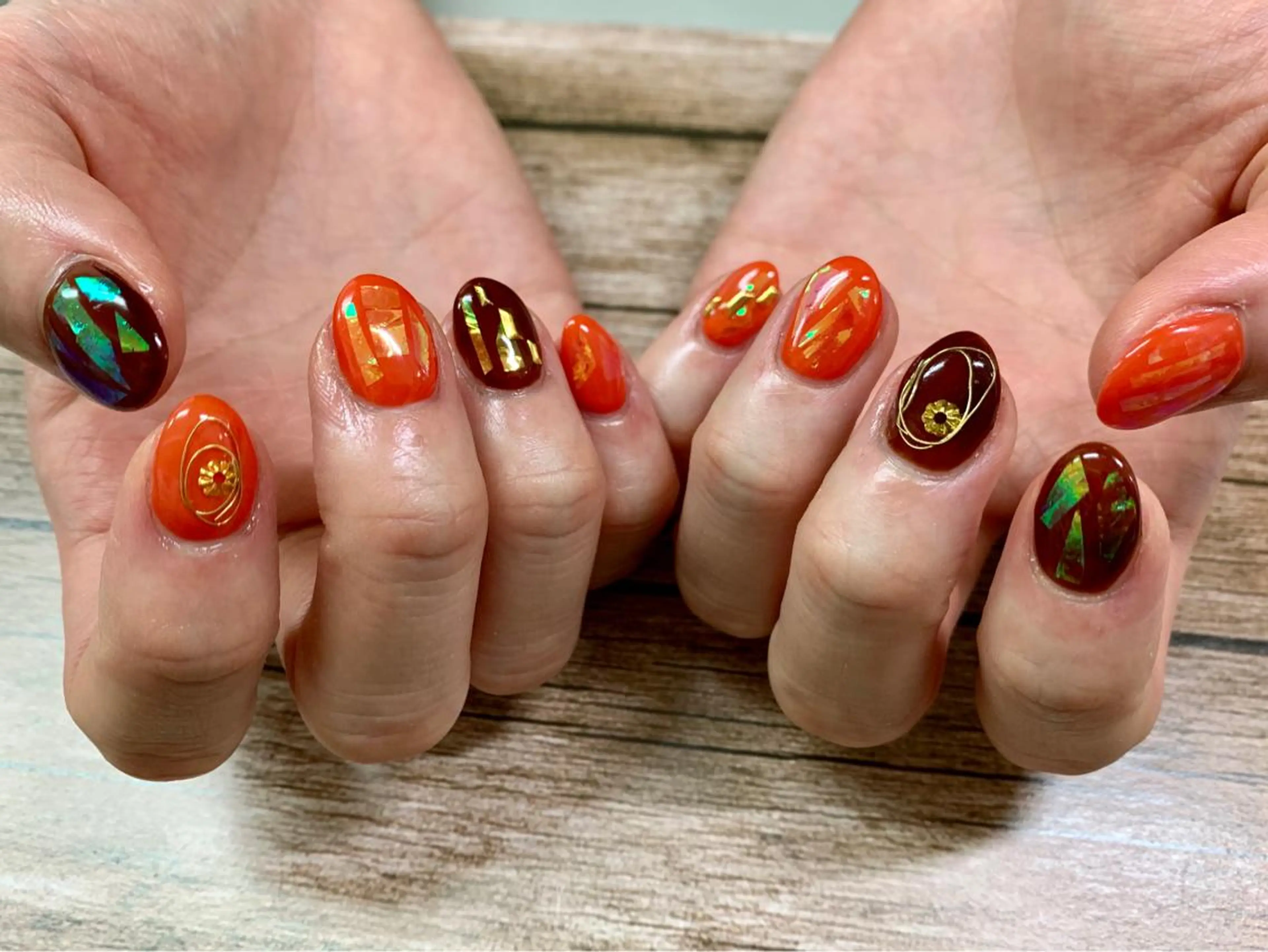 ネイル ハンドネイル JuniNail 주니네일🇰🇷suのネイルデザイン