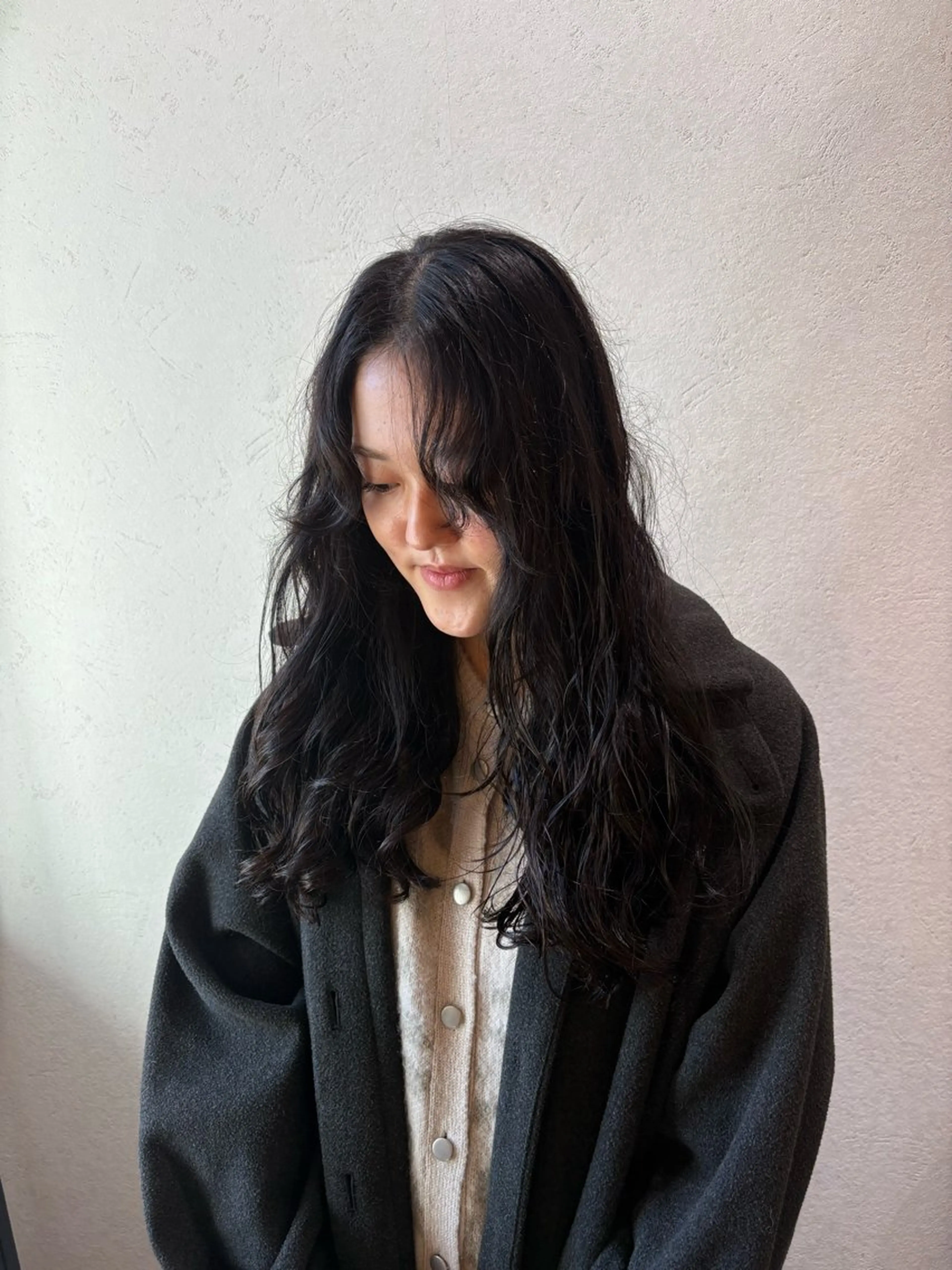 セミロング パーマ 🧵個性派/横浜パー マ/暖色/ミミのヘアスタイル