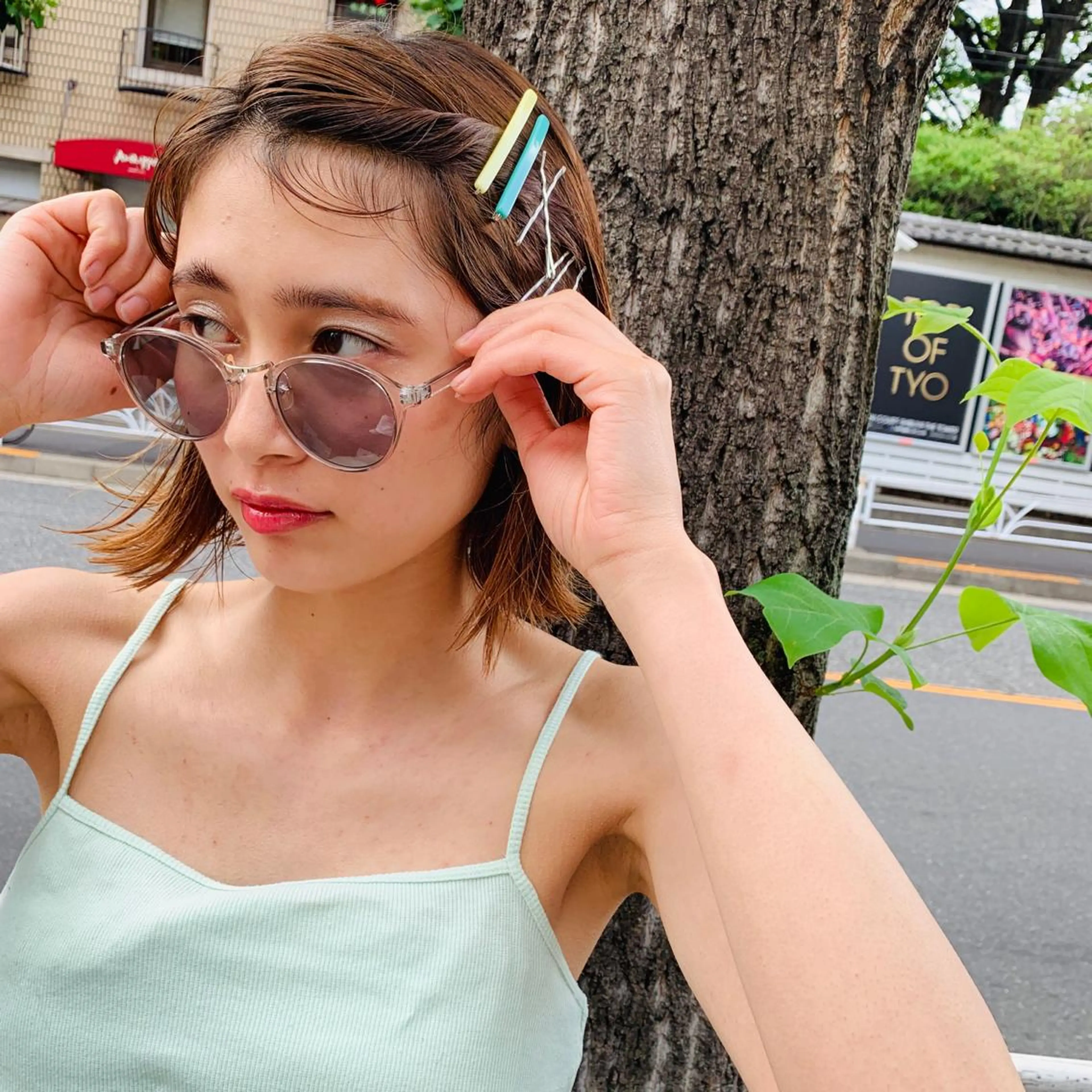 ショート 東京の技術を 京都で✂︎🕊️💖のヘアスタイル